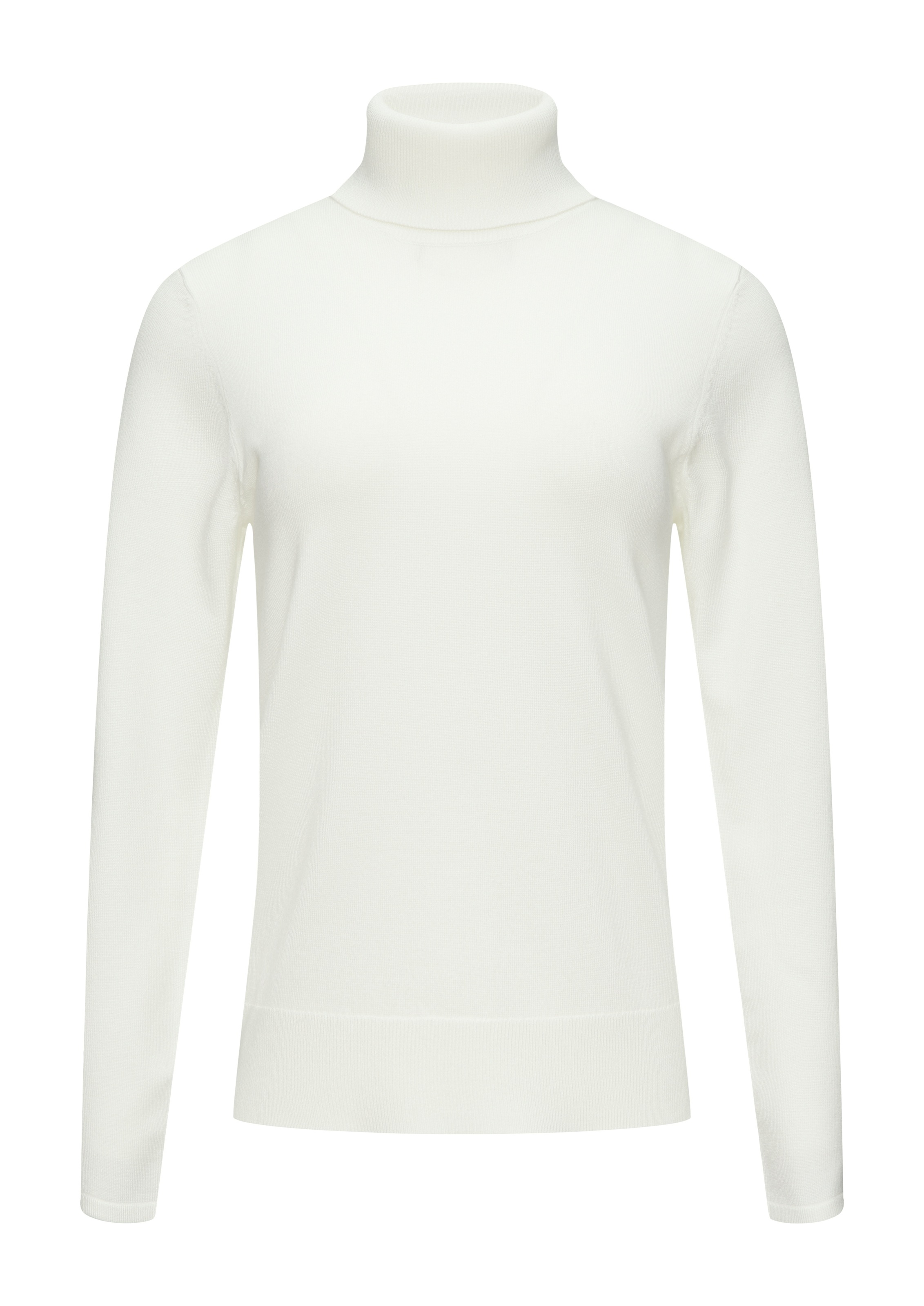 s.Oliver BLACK LABEL Rollkragenpullover, mit Rippbündchen