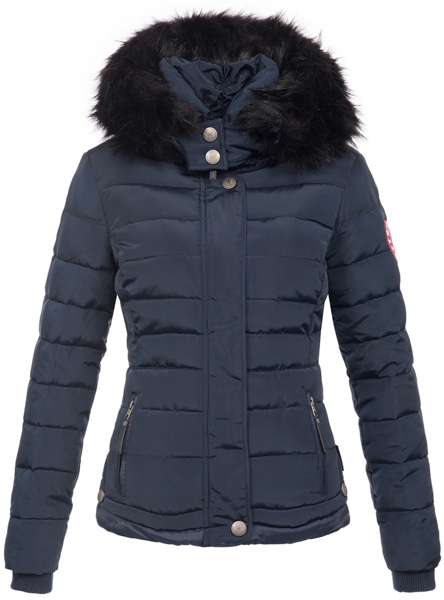 Navahoo Steppjacke »Chloe«, hochwertige Winterjacke mit abnehmbarer Kapuze