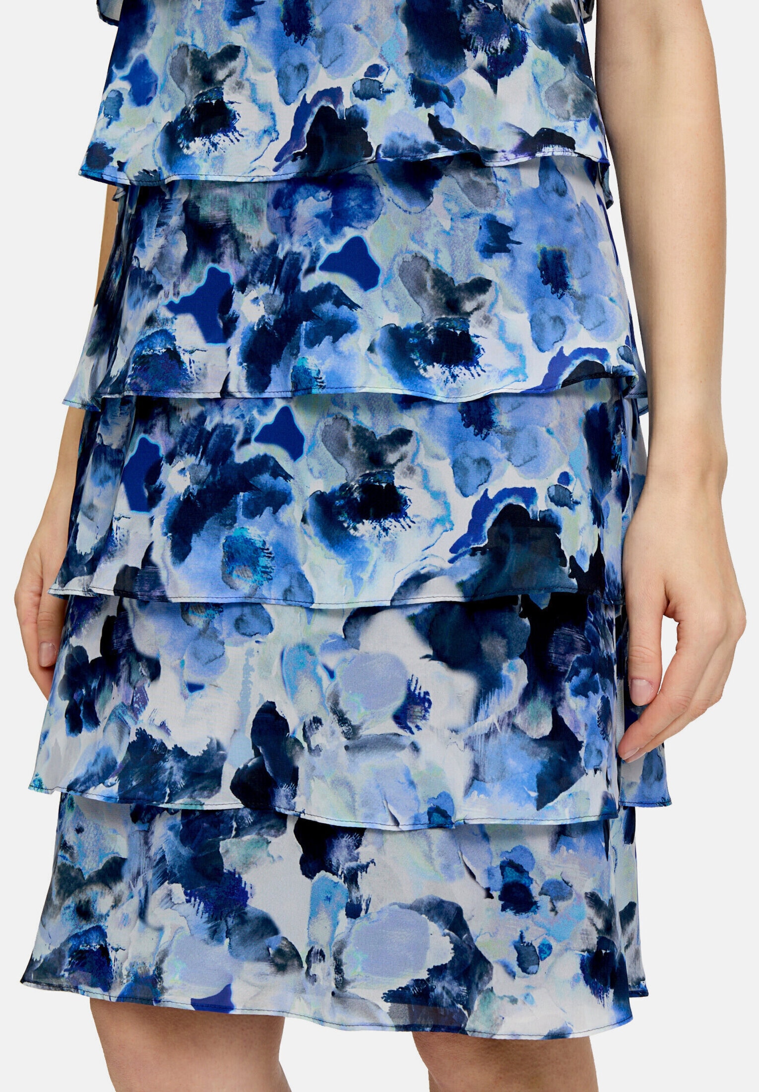 Vera Mont Cocktailkleid »Damen mit Volant« Ohne Tasche Volant