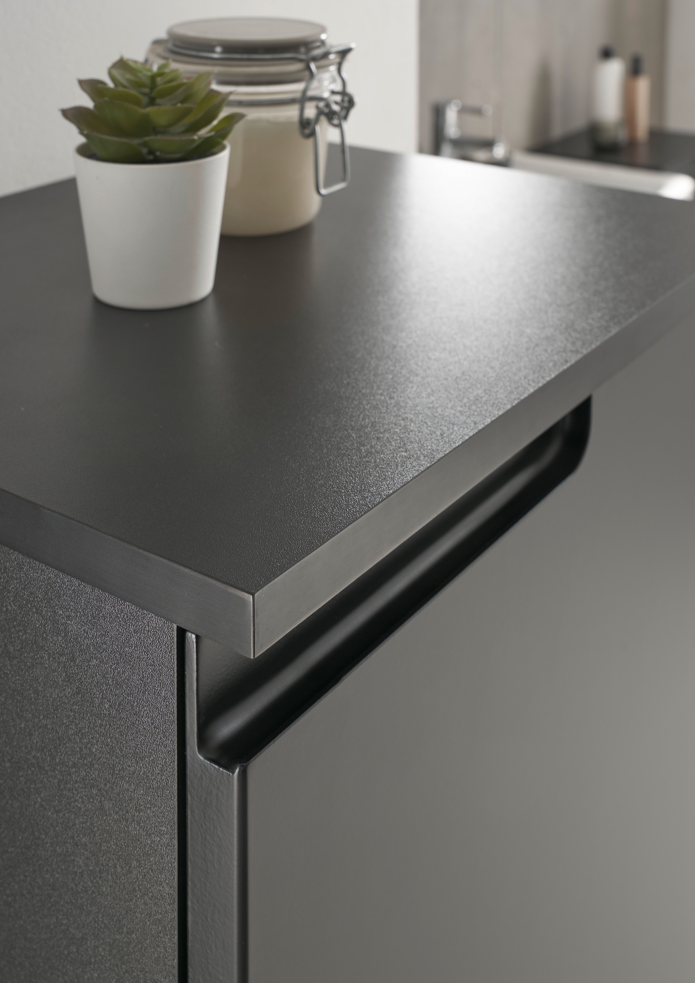BASIC by Balculina Midischrank »Spice, Badezimmerschrank BxTxH 40x134x32 cm«, (1 St.), Breite 40 cm, Griffmulden