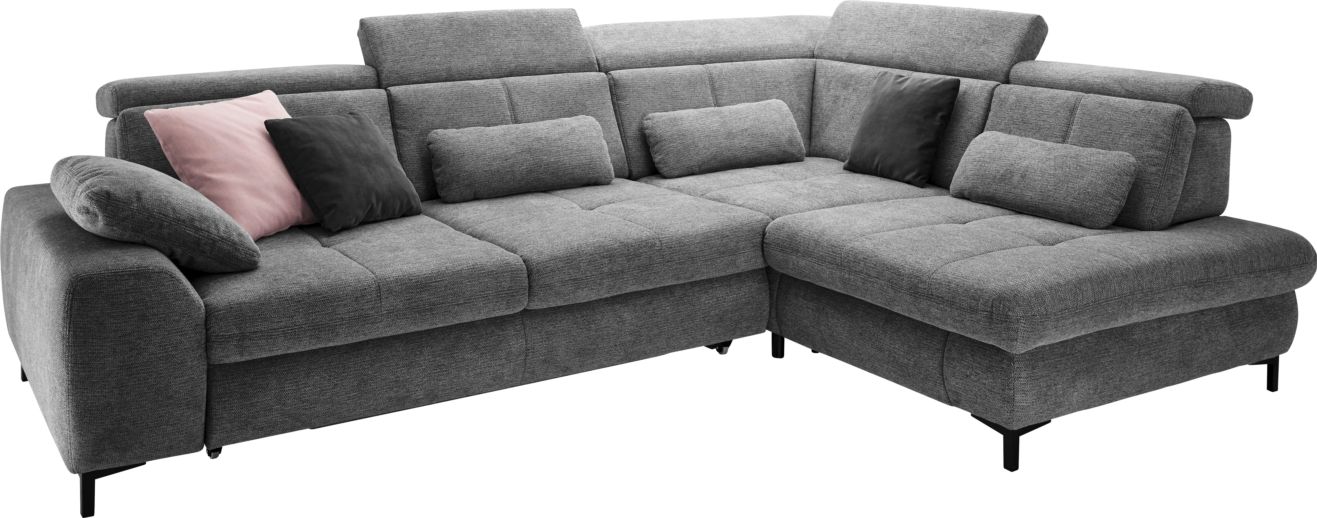 Thumbnail - set one by Musterring Ecksofa "SO 3400 Sitzhöhe 47cm oder 49cm, Sitztiefe verstellbar, B/T 317/220 cm", Kaltschaumpolste...