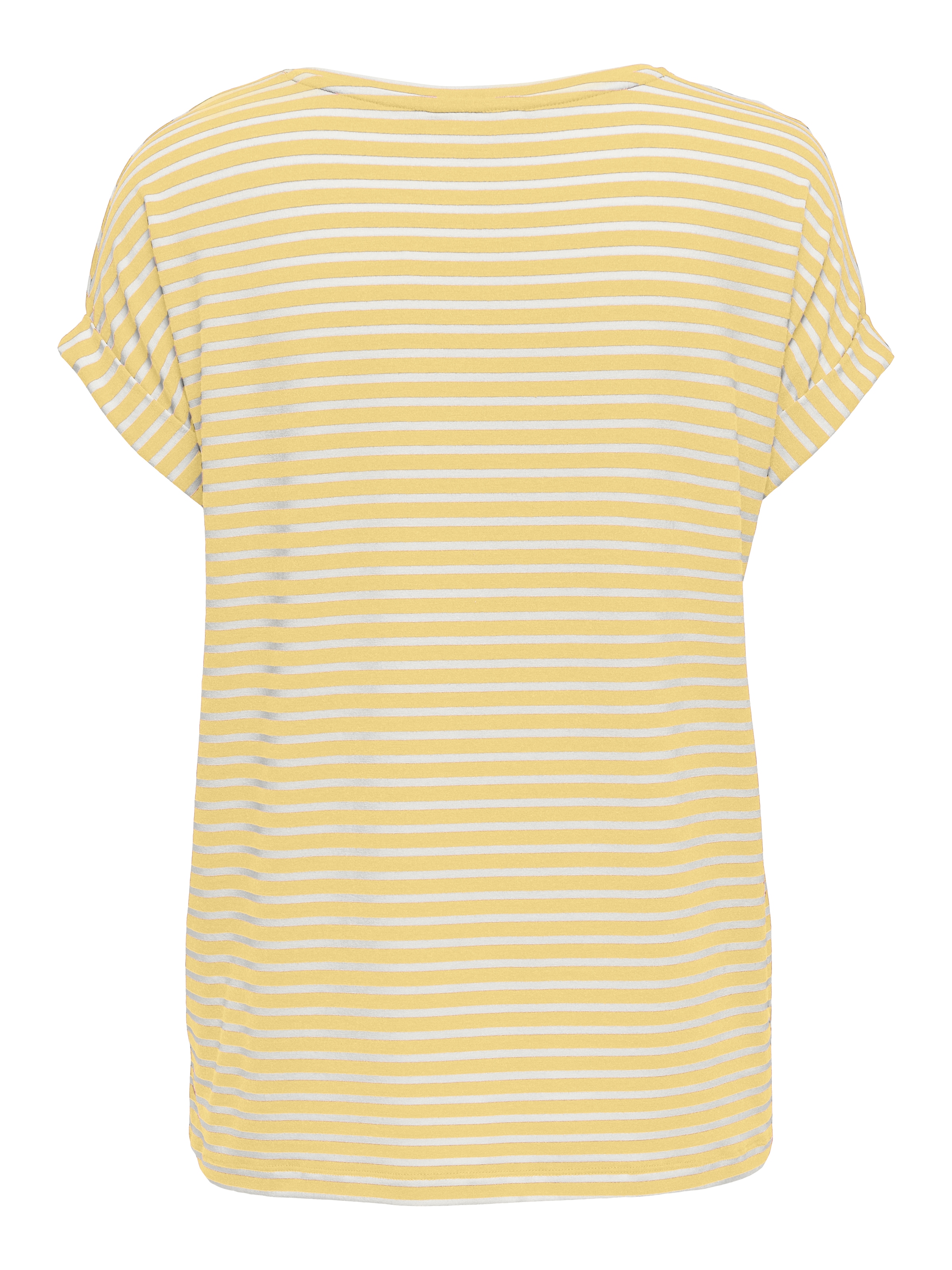 ONLY Kurzarmshirt »ONLMOSTER STRIPE S/S O-NECK TOP JRS NOOS« gestreift, lässig geschnitten, Jersey, Rundhals, Viskosemischung