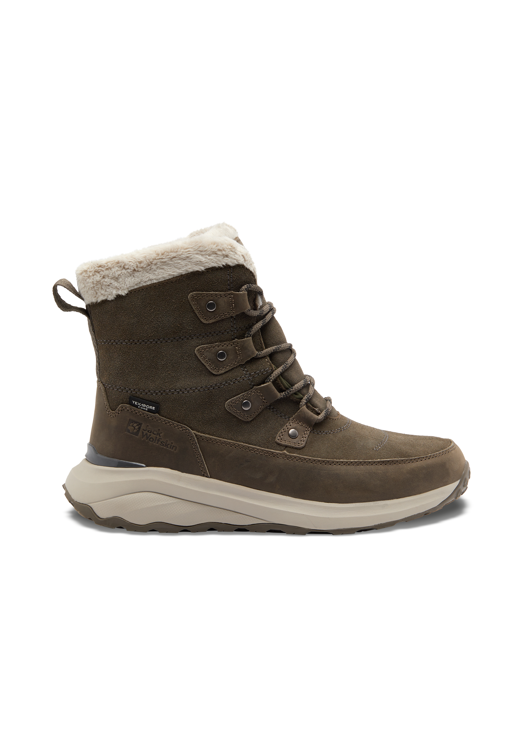 Jack Wolfskin Winterboots »DROMOVENTURE TEX HIGH W«, Snowboots, Winterstiefel, Winterschuhe, wasserdicht & gefüttert