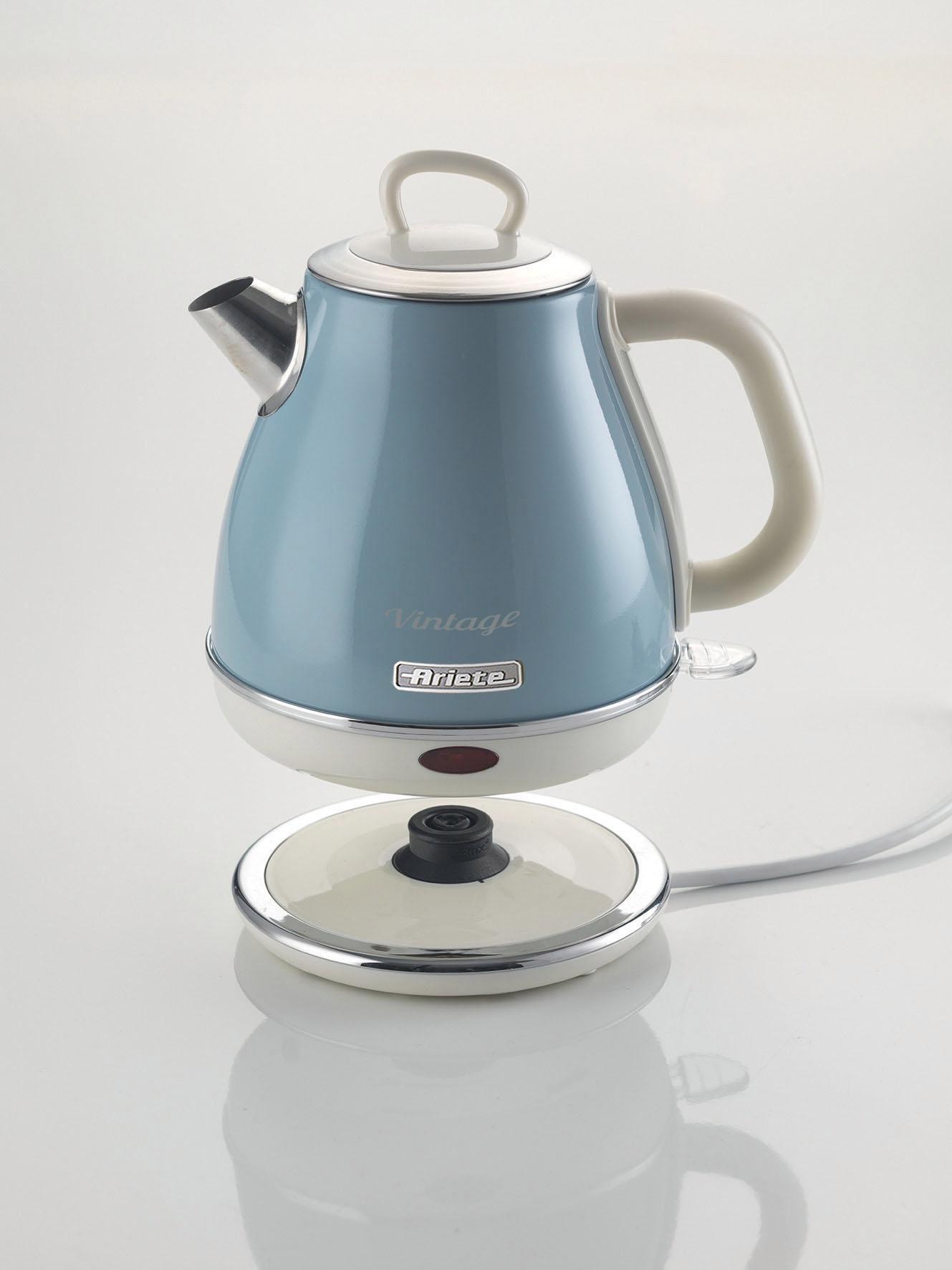 Ariete Wasserkocher »2868BL Vintage blau«, 1 l, 1630 W