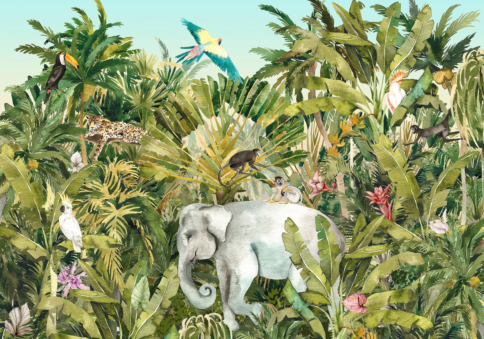 Komar Vliestapete »Jungle Expedition« 400x28...