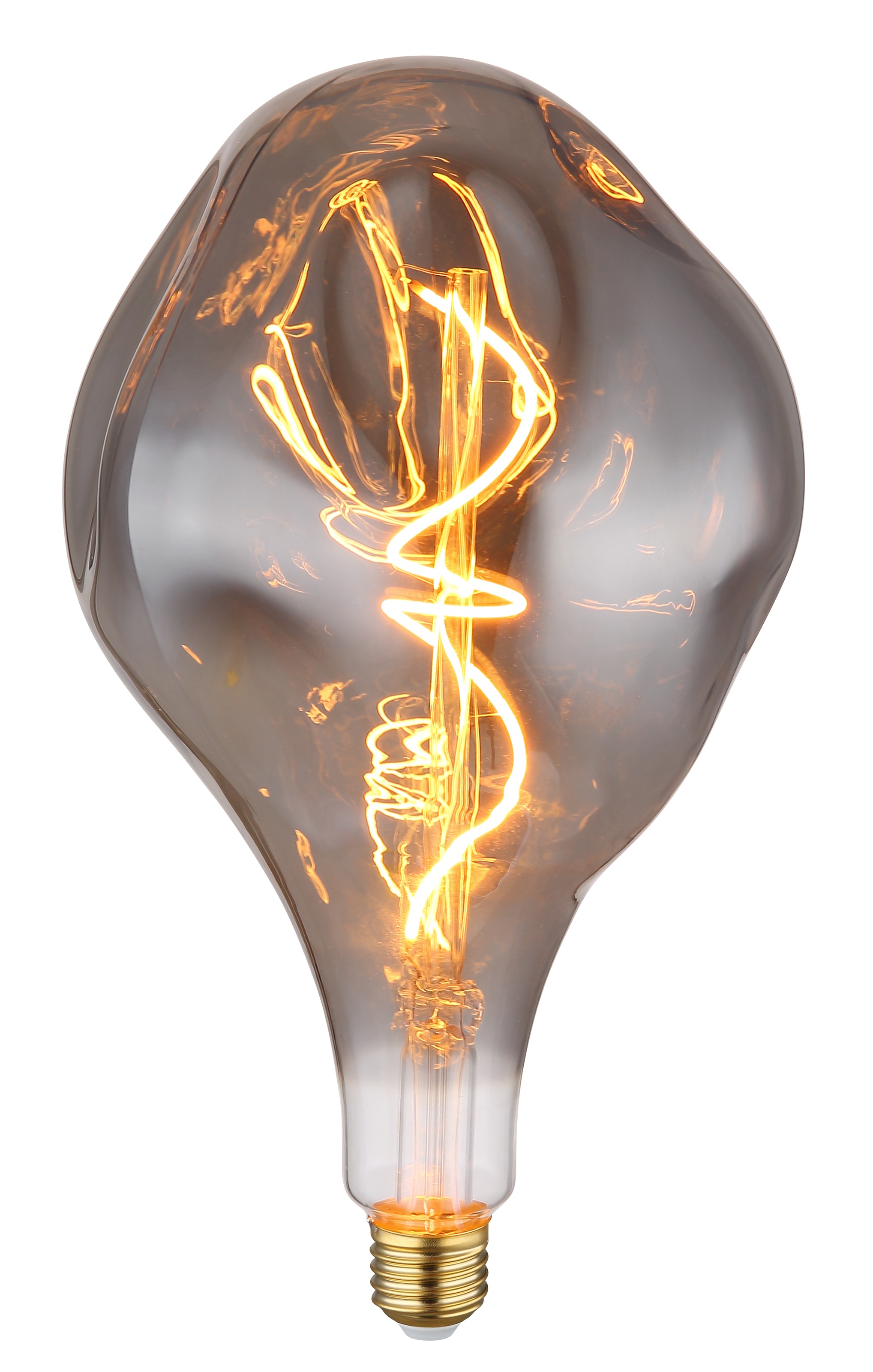 GLOBO LIGHTING LED-Leuchtmittel, L:280cm Ø:165cm, gold, Leuchtmittel