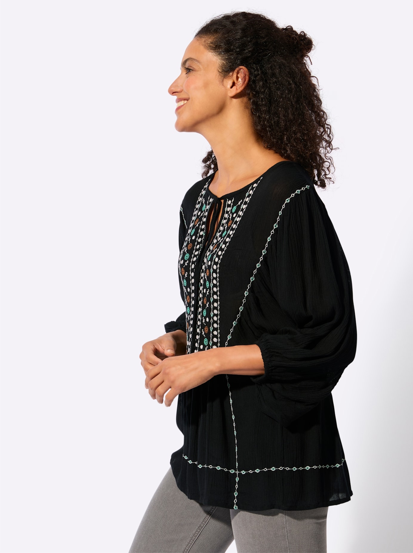 Inspirationen Longbluse