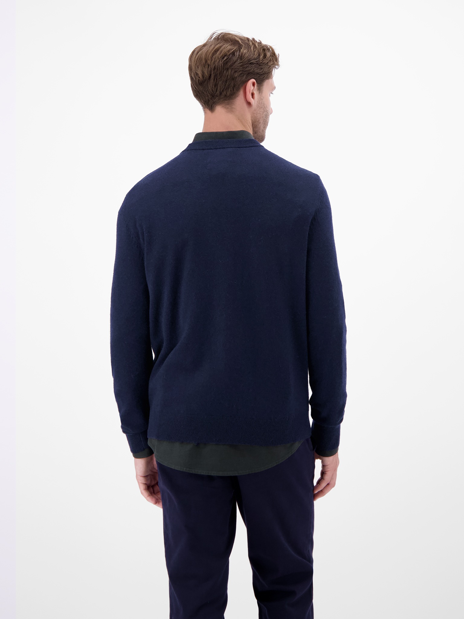 LERROS Strickpullover mit Logo Stickerei günstig online kaufen