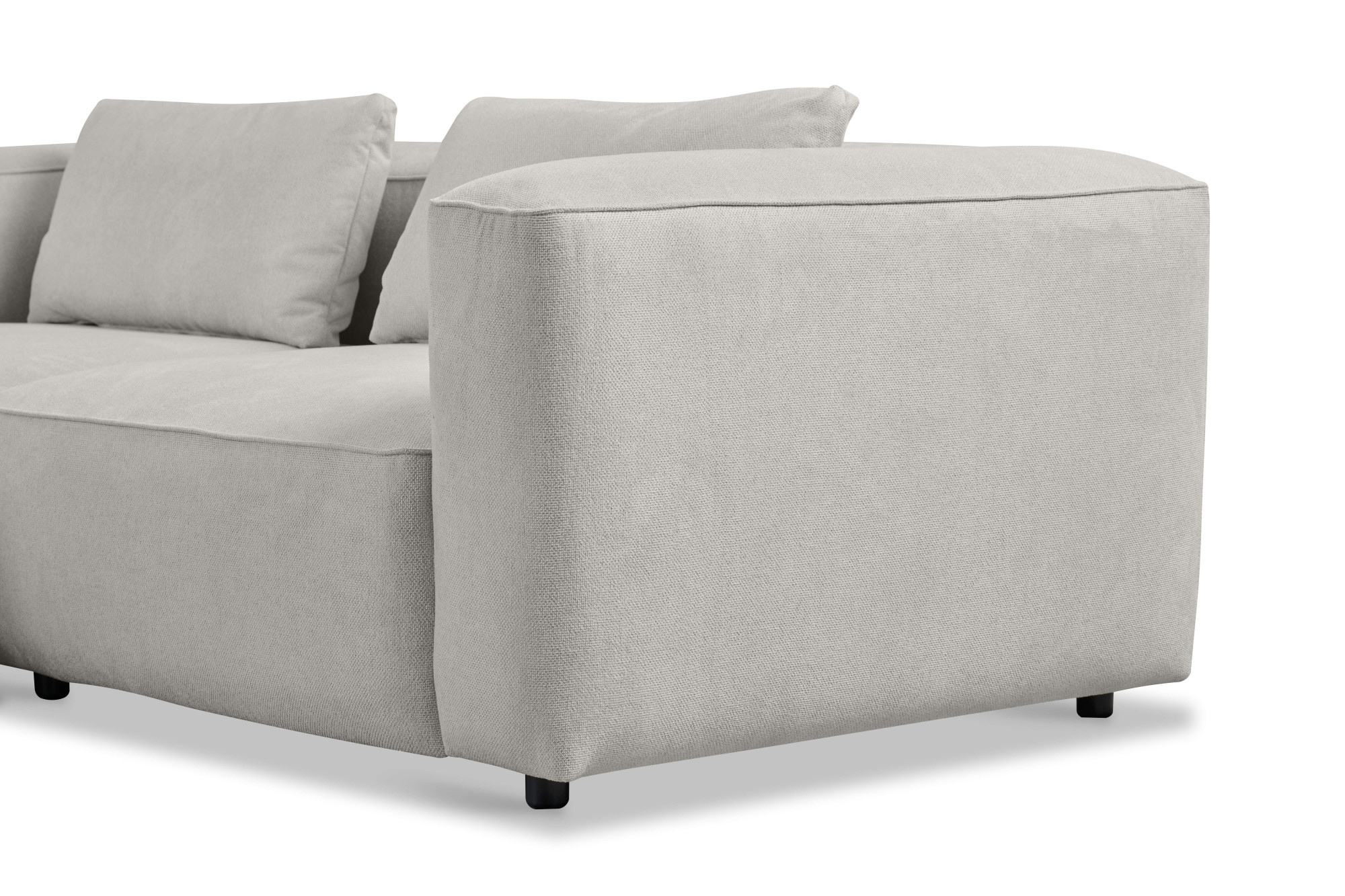 andas Ecksofa »Tvinnet«, Breite 228 cm, extra tiefe Sitzfläche, kubisches Sitzvergnügen