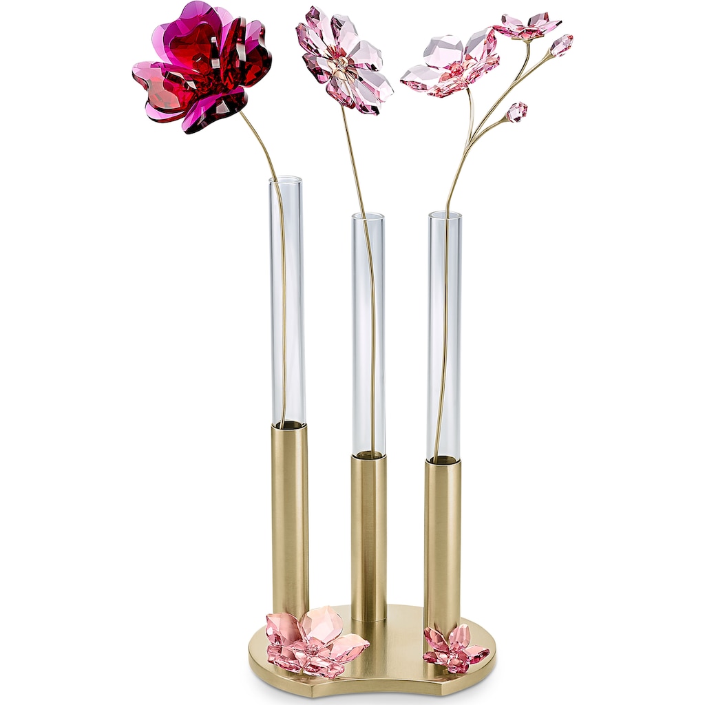 Swarovski Dekoobjekt »Garden Tales Dekorative Vase, groß, Kristallfiguren Blumen 5557807«, Swarovski® Kristall