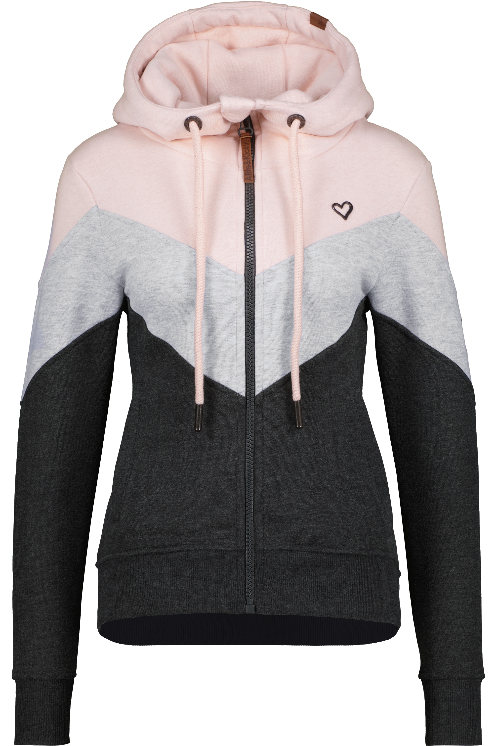 Alife & Kickin Kapuzensweatjacke "Damen StellinaAK A" günstig online kaufen