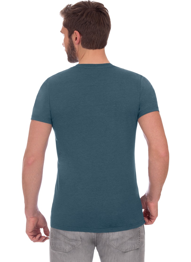 Thumbnail - Trigema T-Shirt "TRIGEMA Slim Fit T-Shirt aus DELUXE Baumwolle" 1 Stk. tlg.