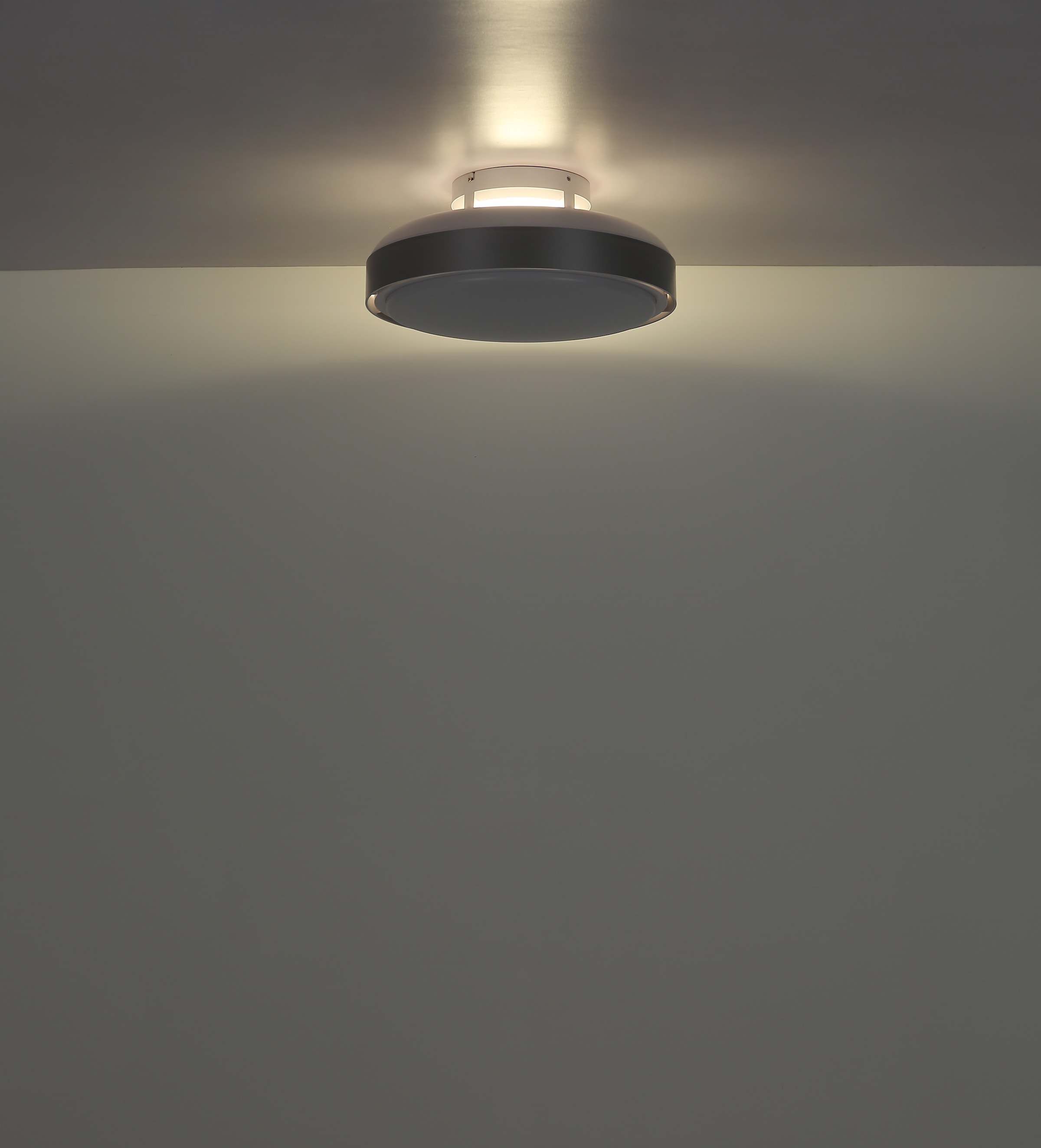 GLOBO LIGHTING Deckenleuchte »CARNEY« LED-Modul 1 Stk. warmweiß - kaltweiß Ventilator opal kühlen-heizen silber CCT 2700-6500K Wohnraumventilator
