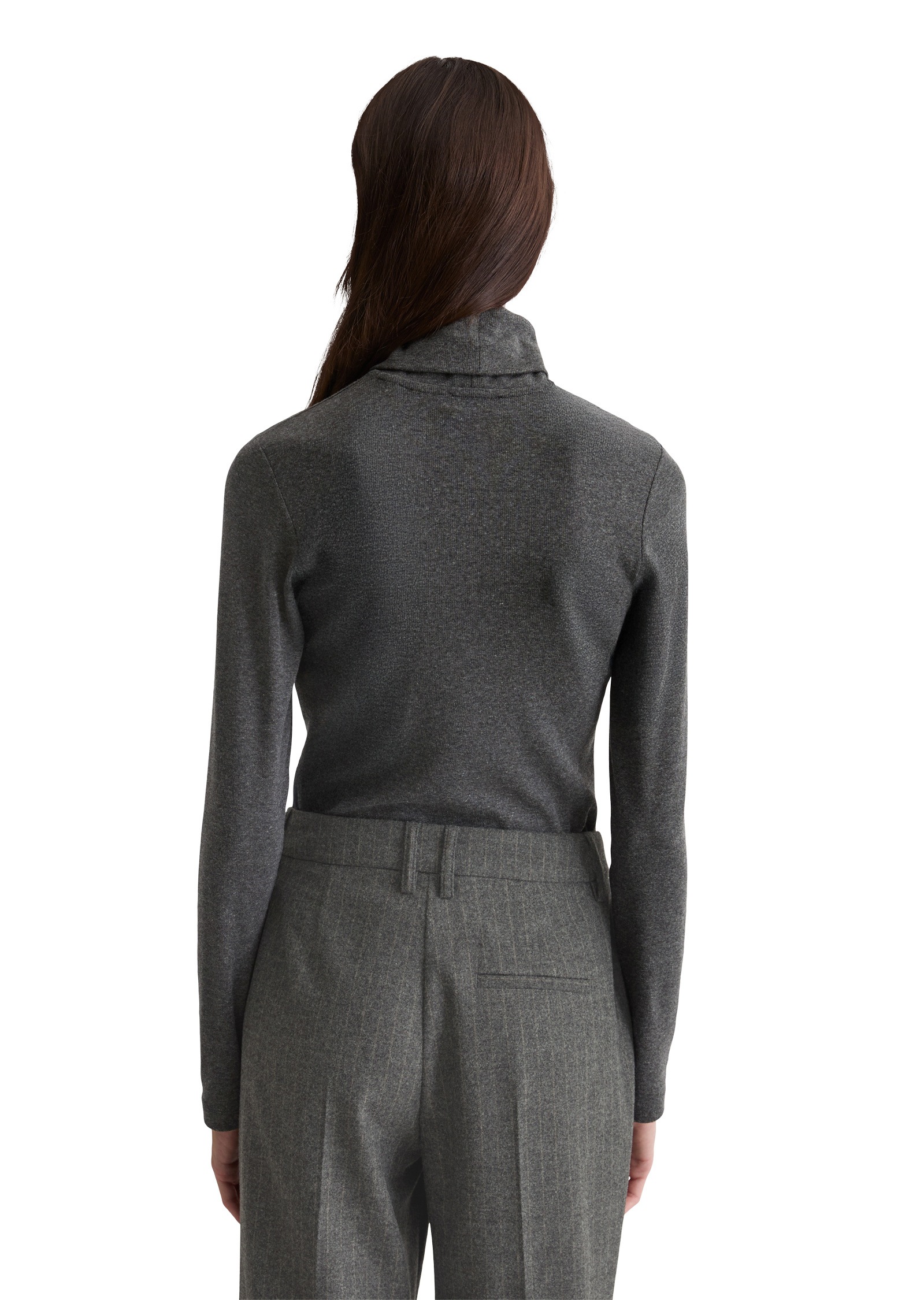 Marc O'Polo Langarmshirt »aus soft geripptem Jersey«