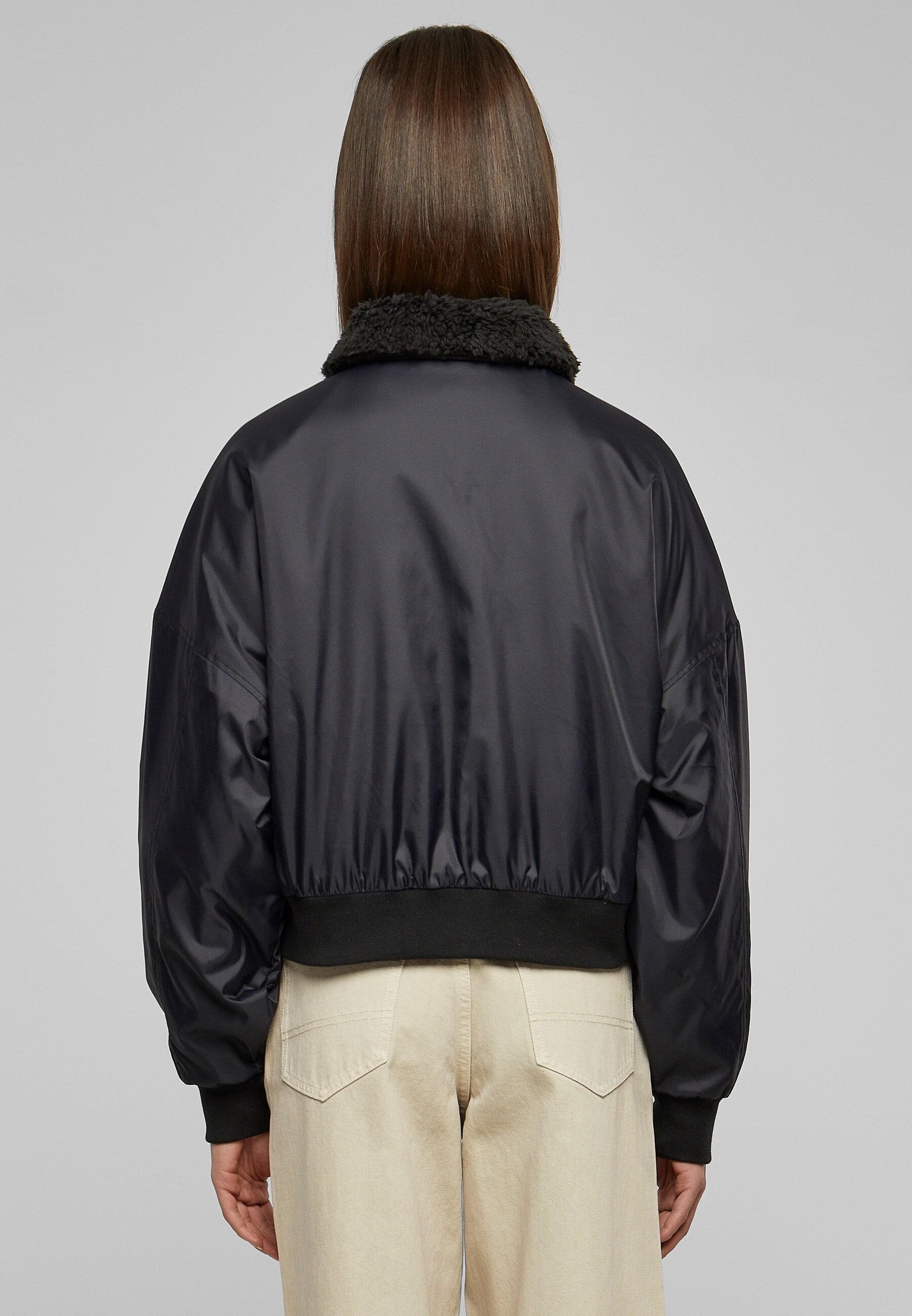 URBAN CLASSICS Winterjacke »Urban Classics Damen Ladies Pilot Bomber Jacket«, (1 St.), ohne Kapuze