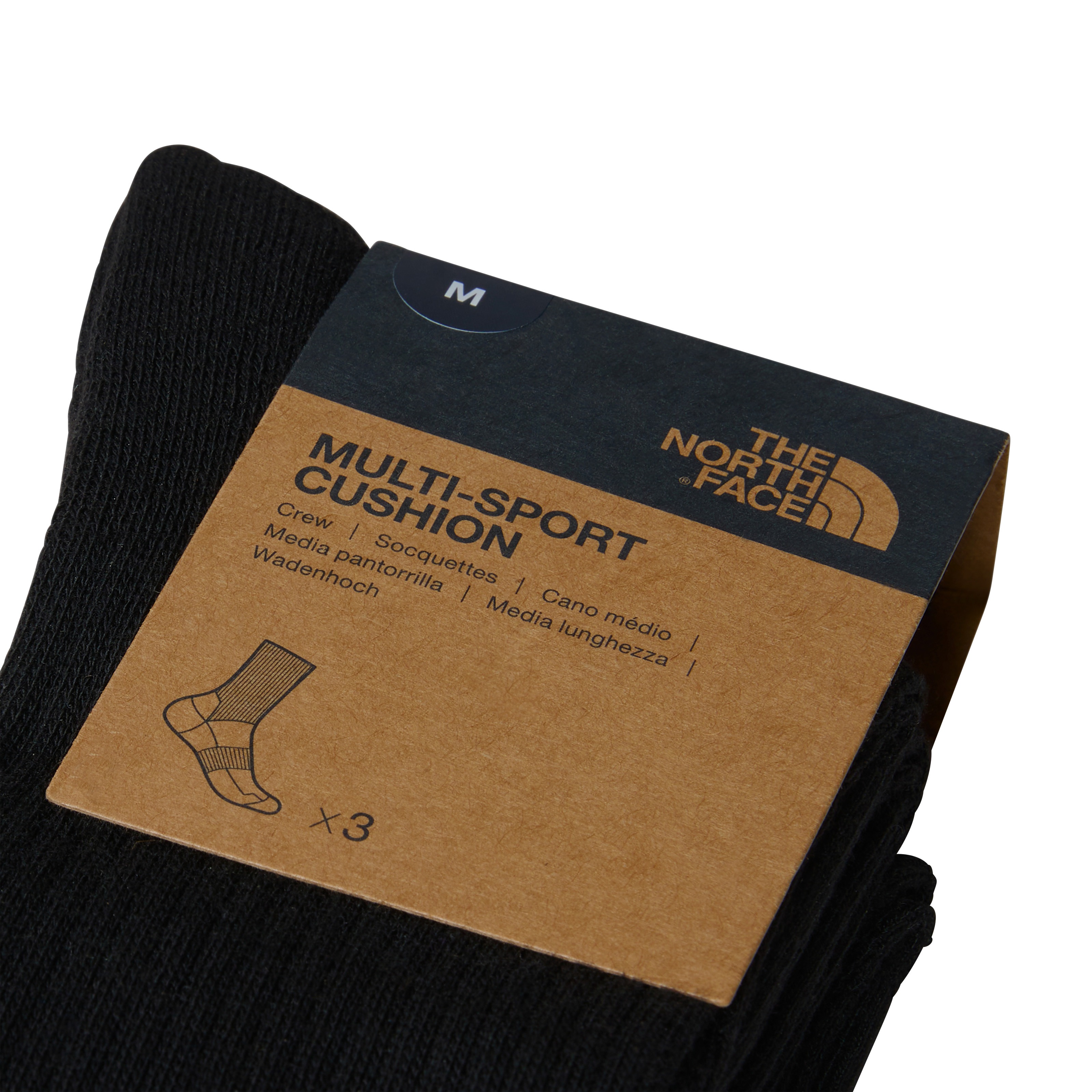 Thumbnail - The North Face Sportsocken "MULTI SPORT CUSH CREW SOCK 3P", (3 Paar)