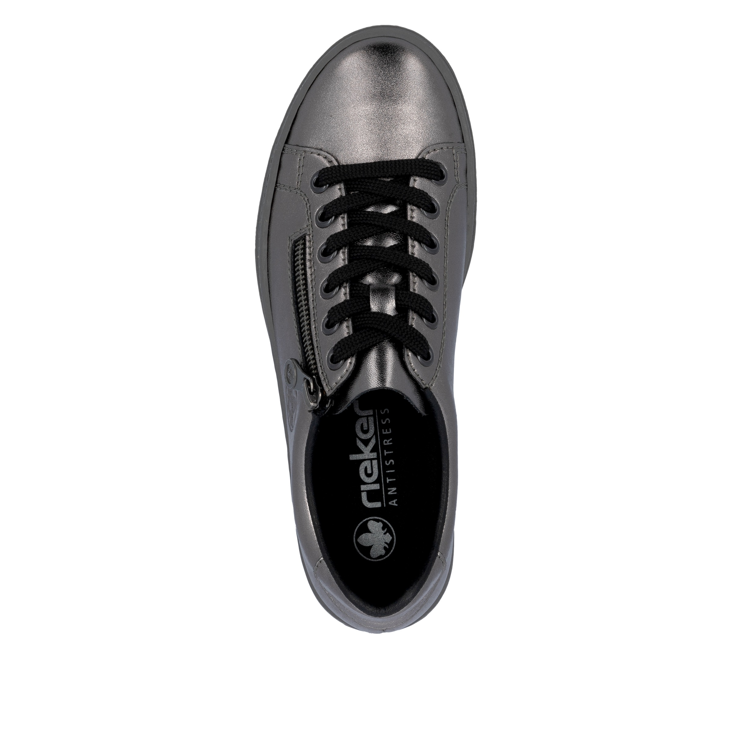 Rieker Sneaker, mit Memosoft-Innensohle, Freizeitschuh, Halbschuh, Schnürschuh