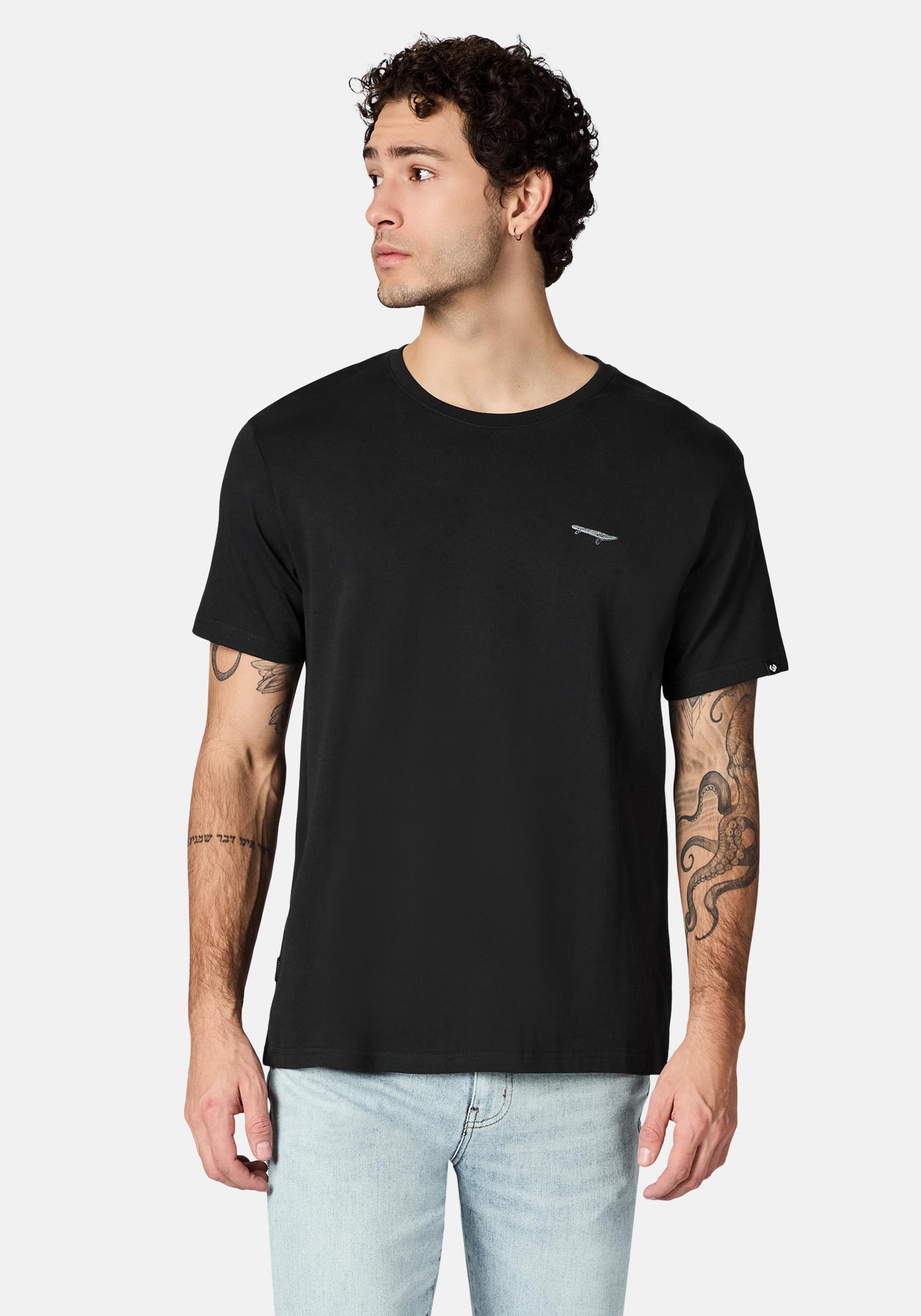 Ragwear T-Shirt "Samms I Gots YOUMODO" Kurzärmliges Shirt mit Skateboard-Stickerei