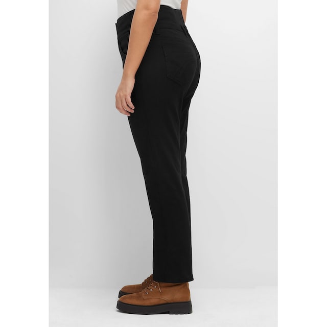 Sheego Stretch-Hose »Große Größen«, mit formendem High-Waist-Bund für  bestellen | BAUR