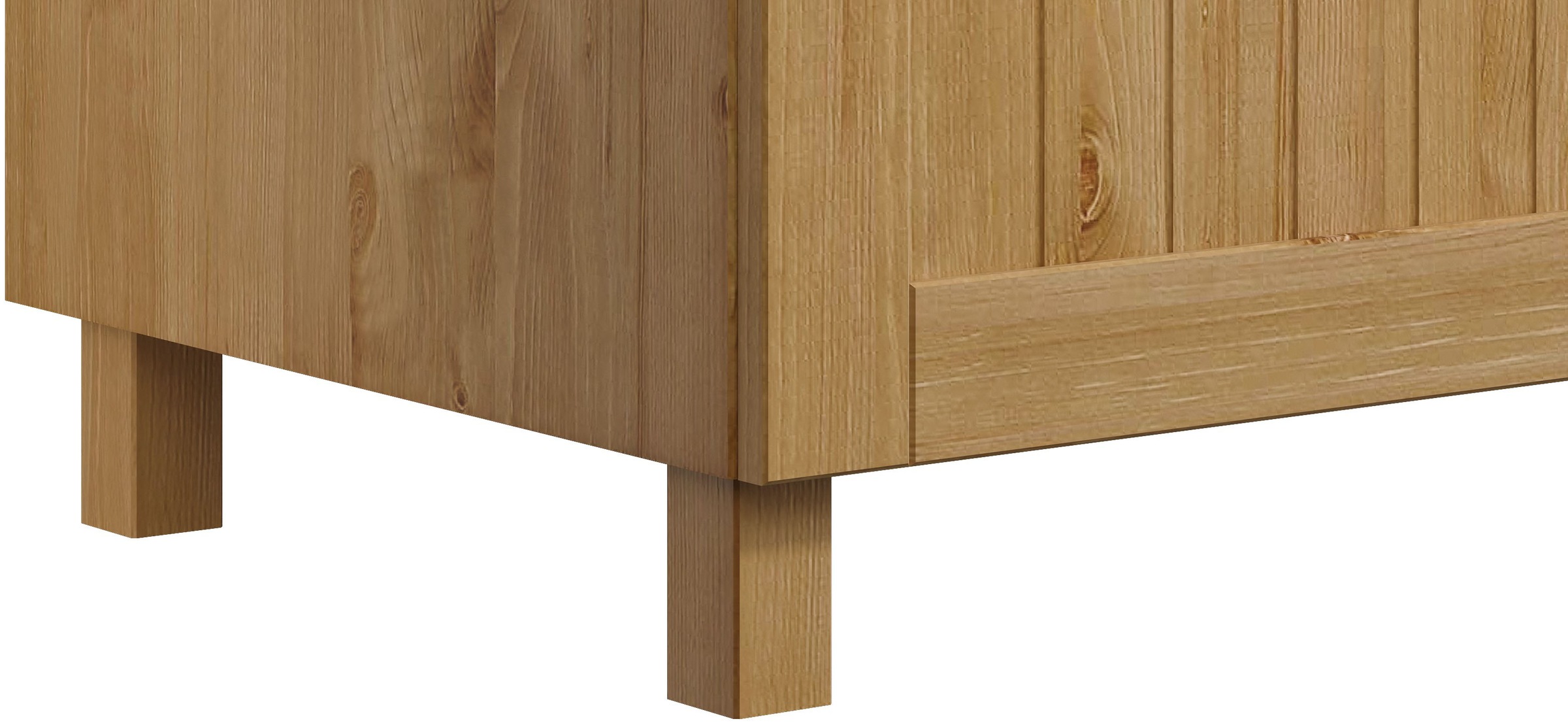 Home affaire Garderobenschrank »Juventus«, (1 St.), aus massiver Kiefer, Breite 67cm, mit Kleiderstange