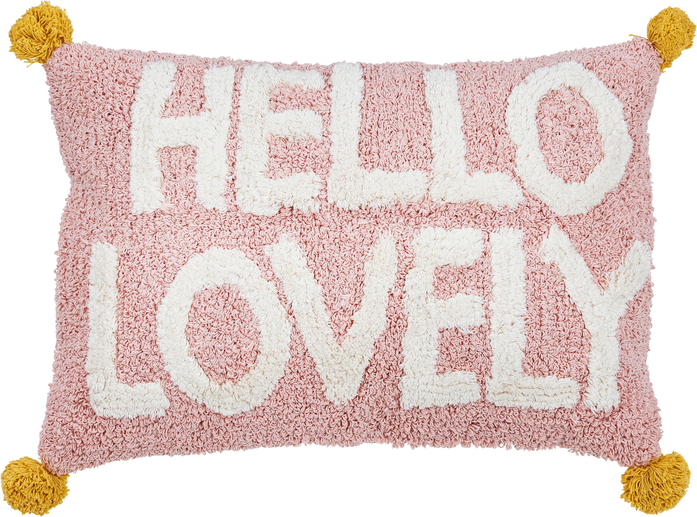 done. Dekokissen "CUSHION HAPPY HELLO LOVELY" günstig online kaufen