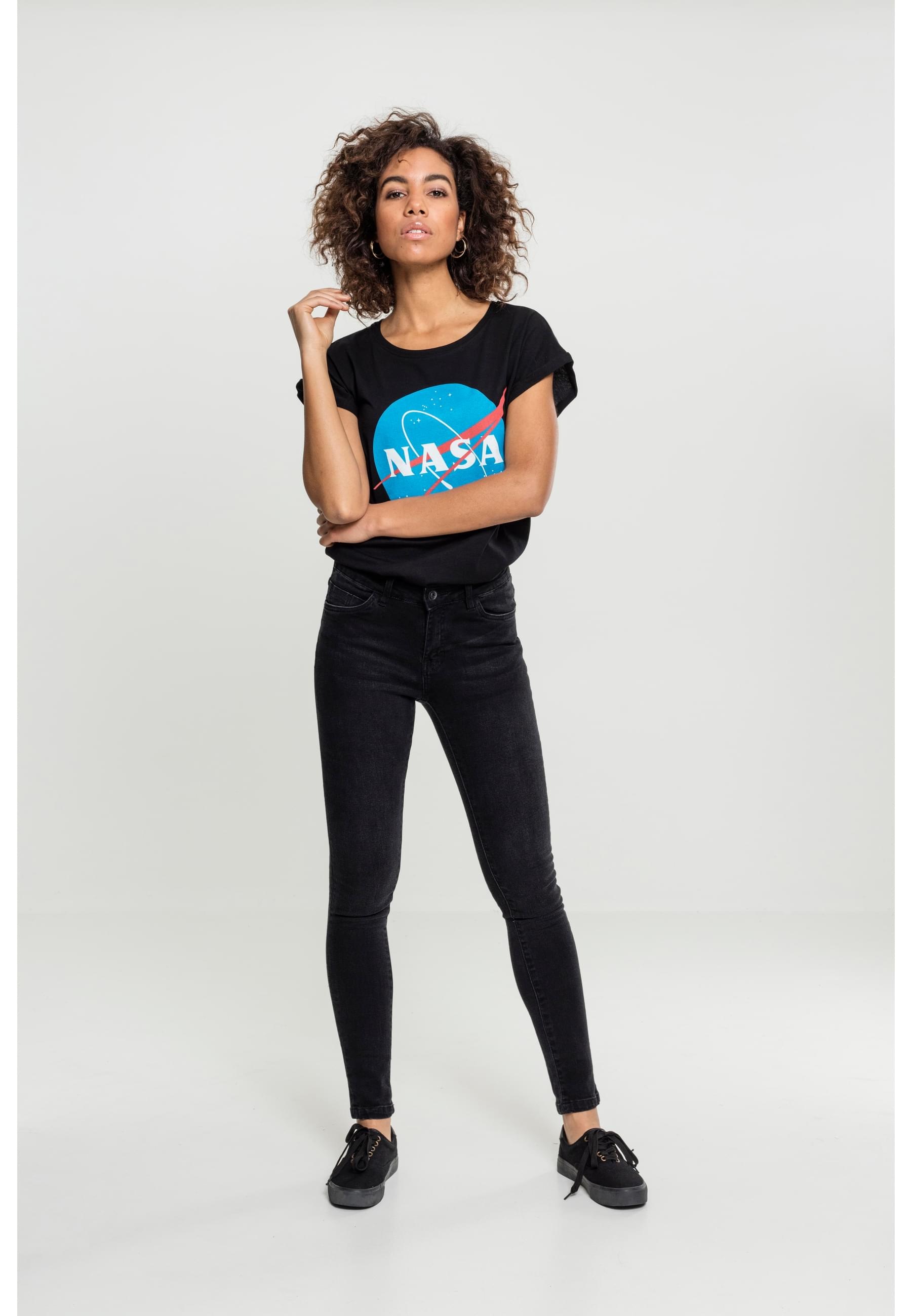 MisterTee T-Shirt »MisterTee Damen Ladies NASA Insignia Tee« 1 Stk. tlg.