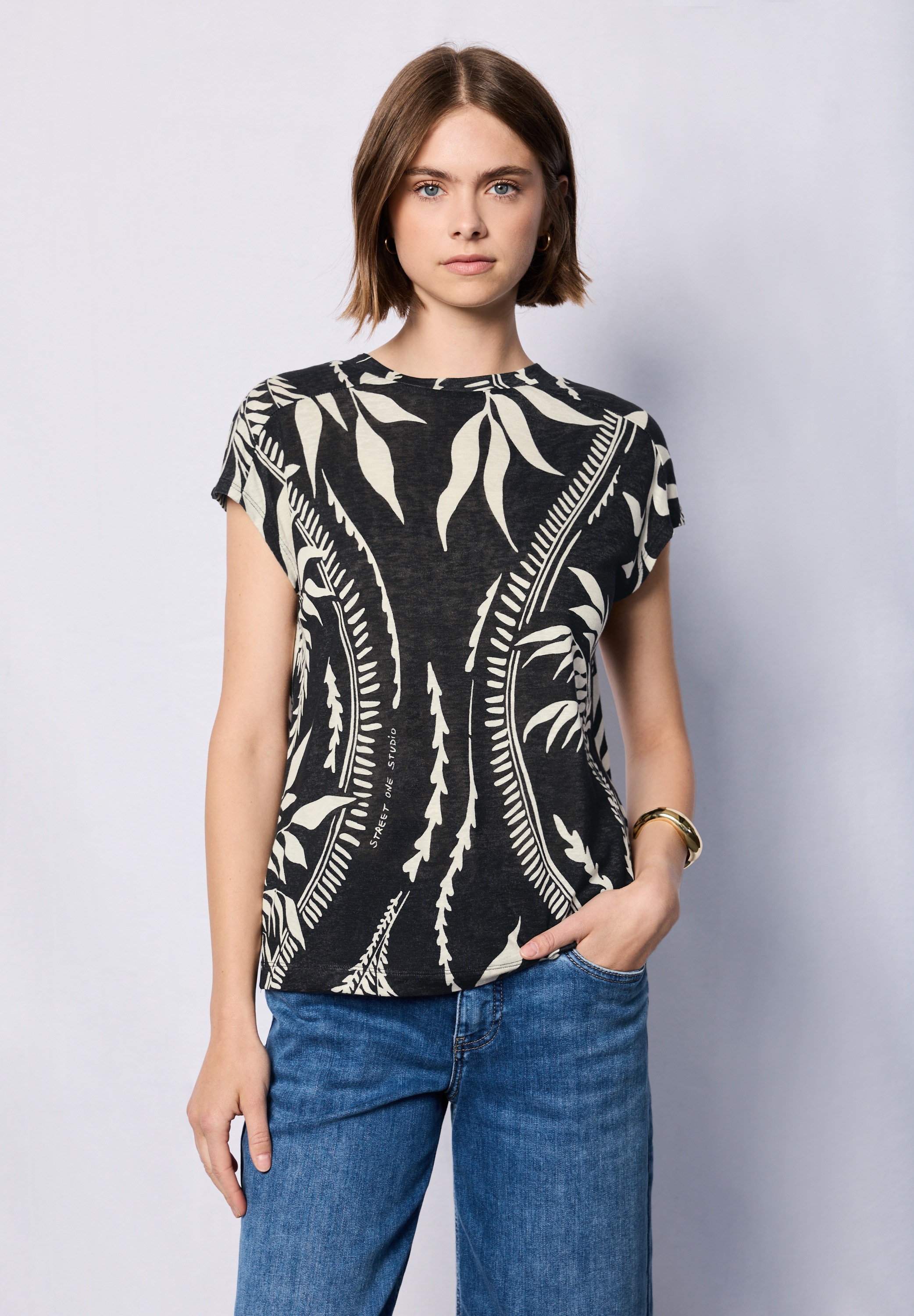 STREET ONE STUDIO Print-Shirt mit Rundhalsausschnitt günstig online kaufen