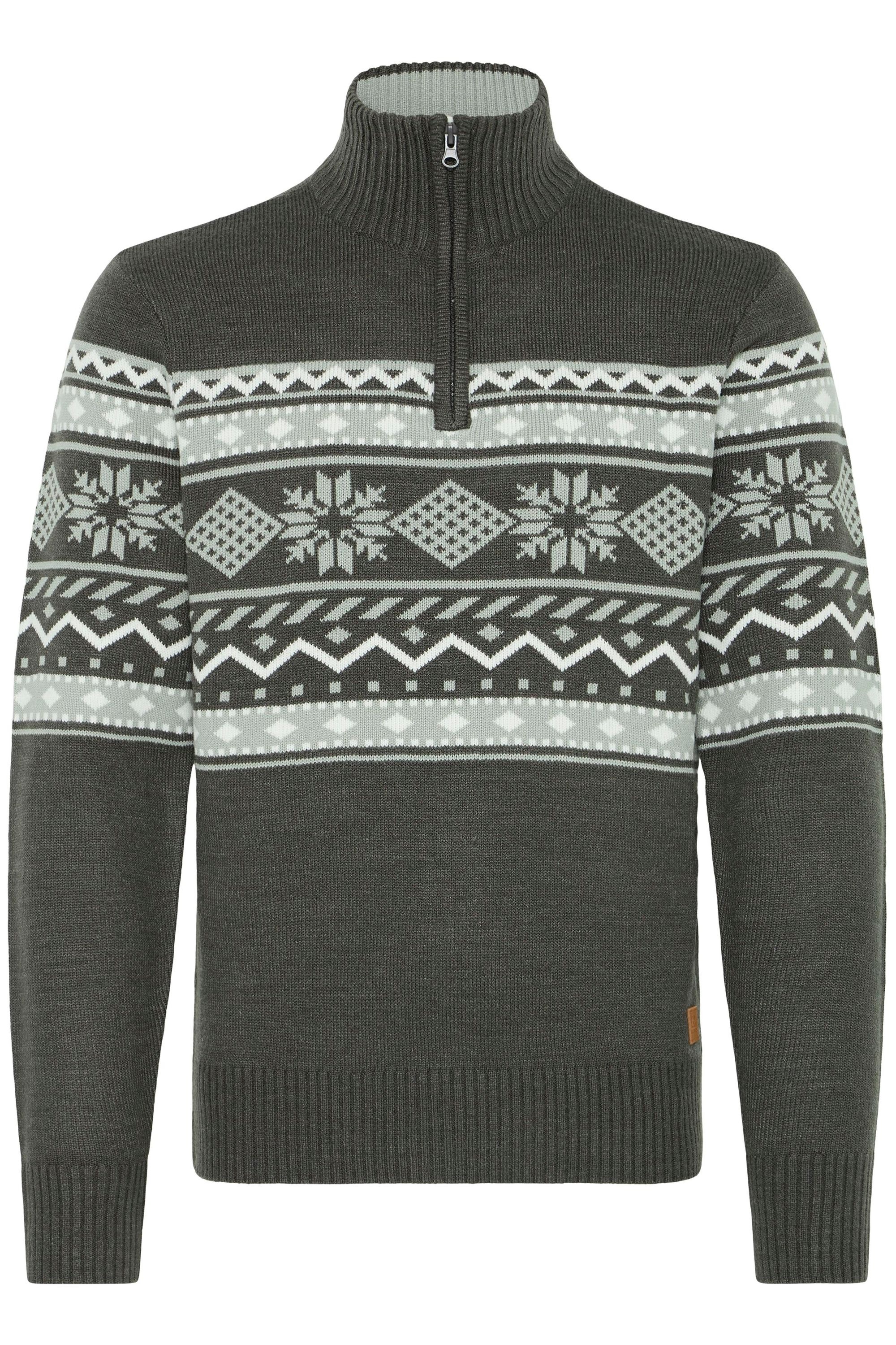 Blend Troyer "BHNolan", Klassischer Troyer mit Norweger-Muster günstig online kaufen