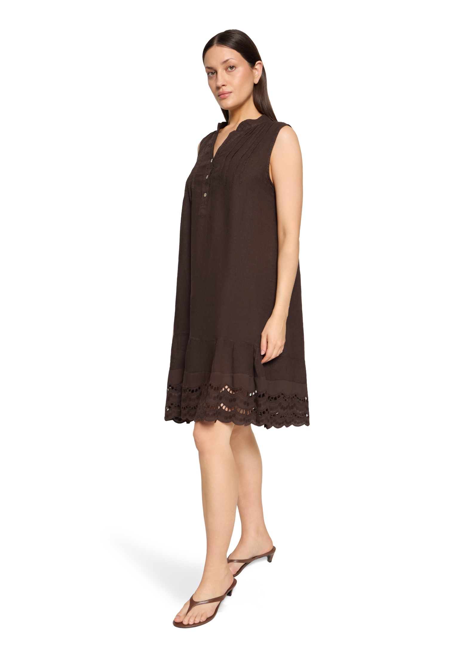 Cartoon Druckkleid »Damen mit Stickerei« Ohne Tasche