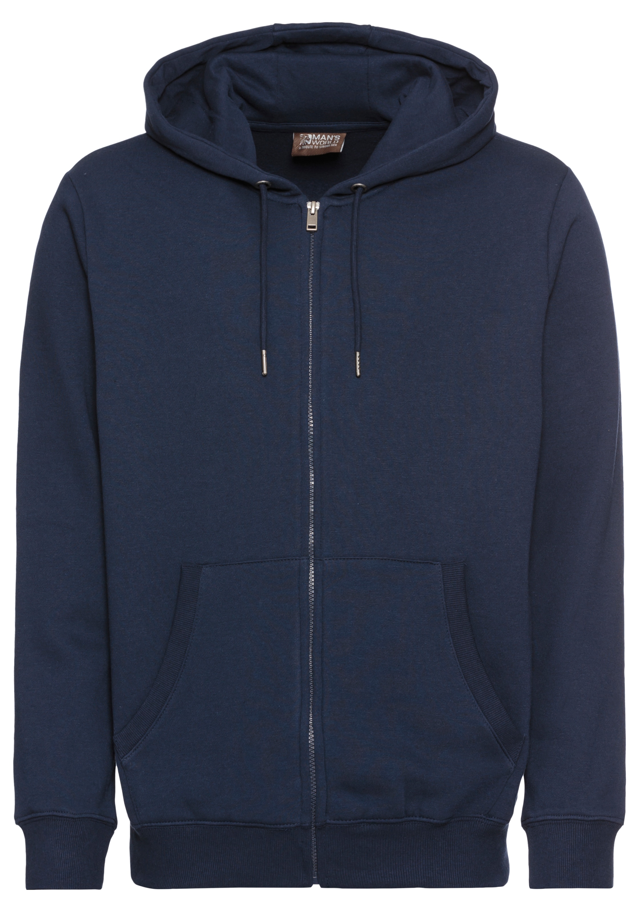 Man's World Kapuzensweatjacke, mit Taschen