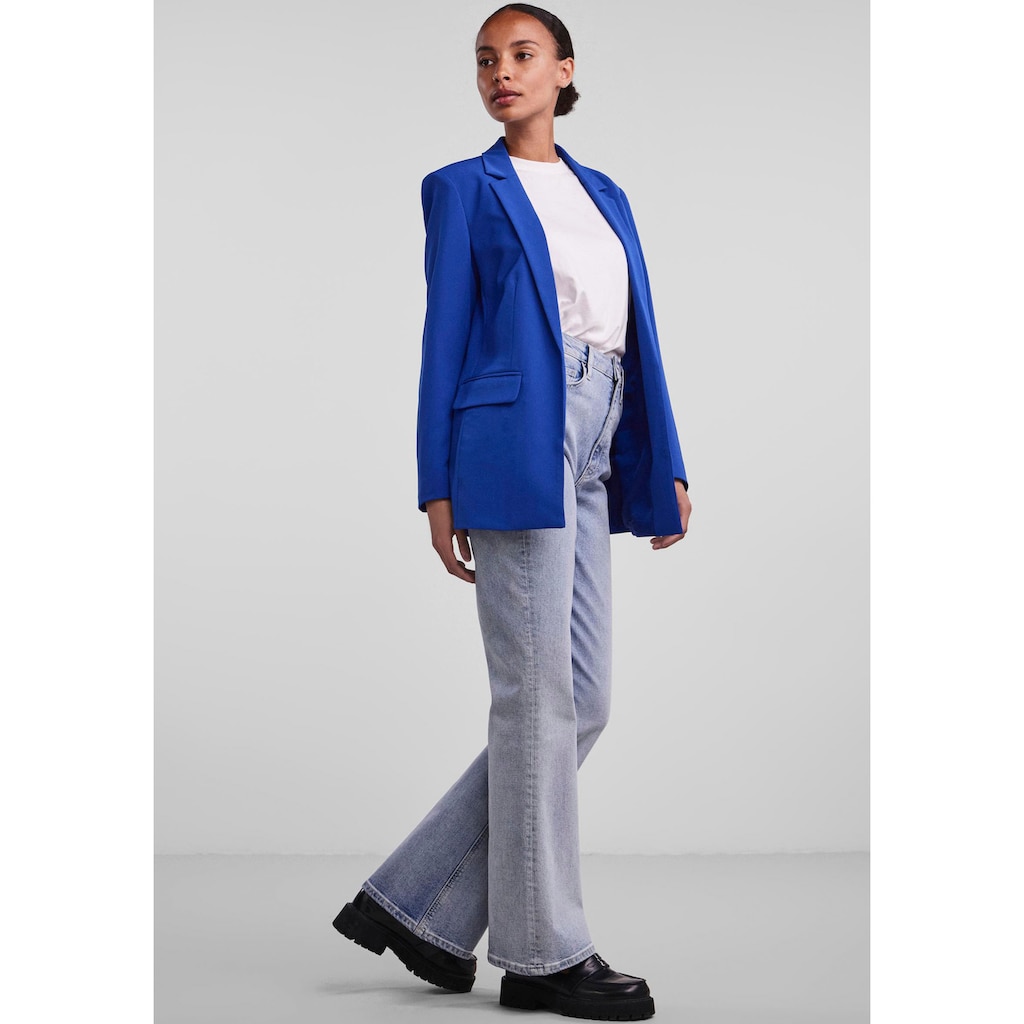 pieces Longblazer »PCBOSELLA LS LOOSE BLAZER NOOS«, in leichter Oversize Form