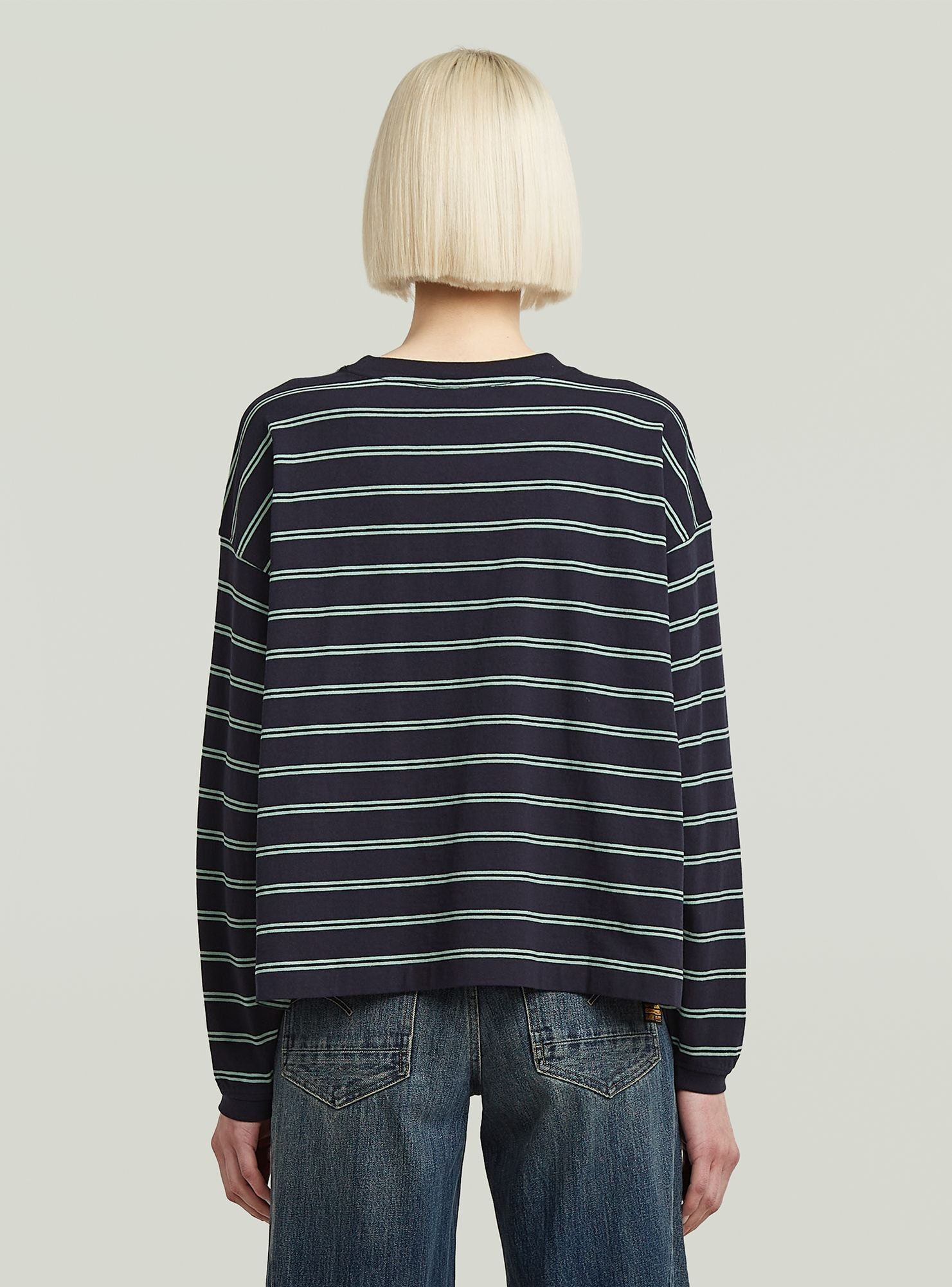 G-STAR T-Shirt »A-Line Stripe Oversized T-Shirt«
