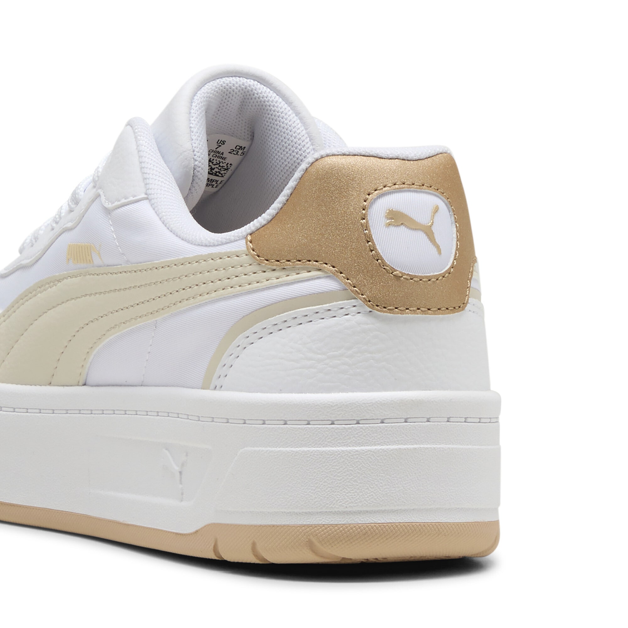 PUMA Sneaker »Court Lally Skye Aqua Metallics Sneakers Damen«