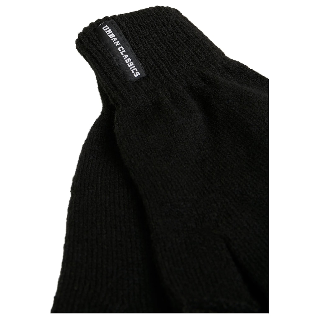 URBAN CLASSICS Baumwollhandschuhe »Unisex Half Finger Gloves 2-Pack«