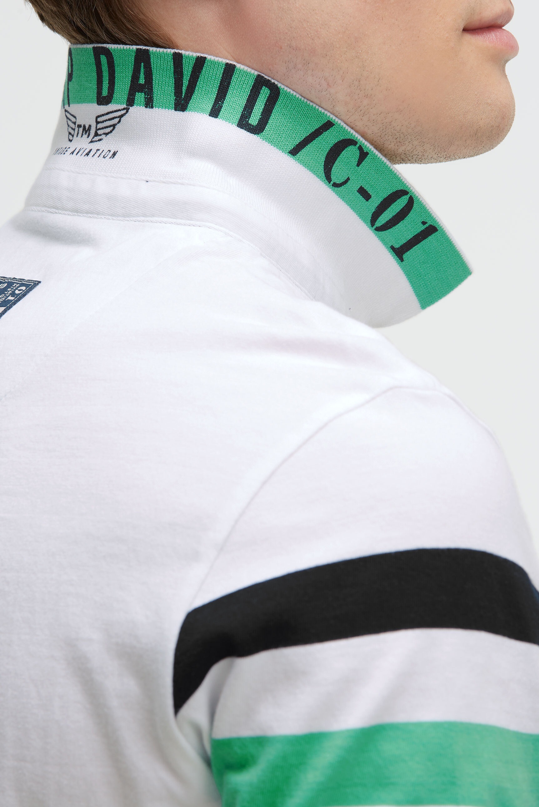 CAMP DAVID Poloshirt, mit Stickerei