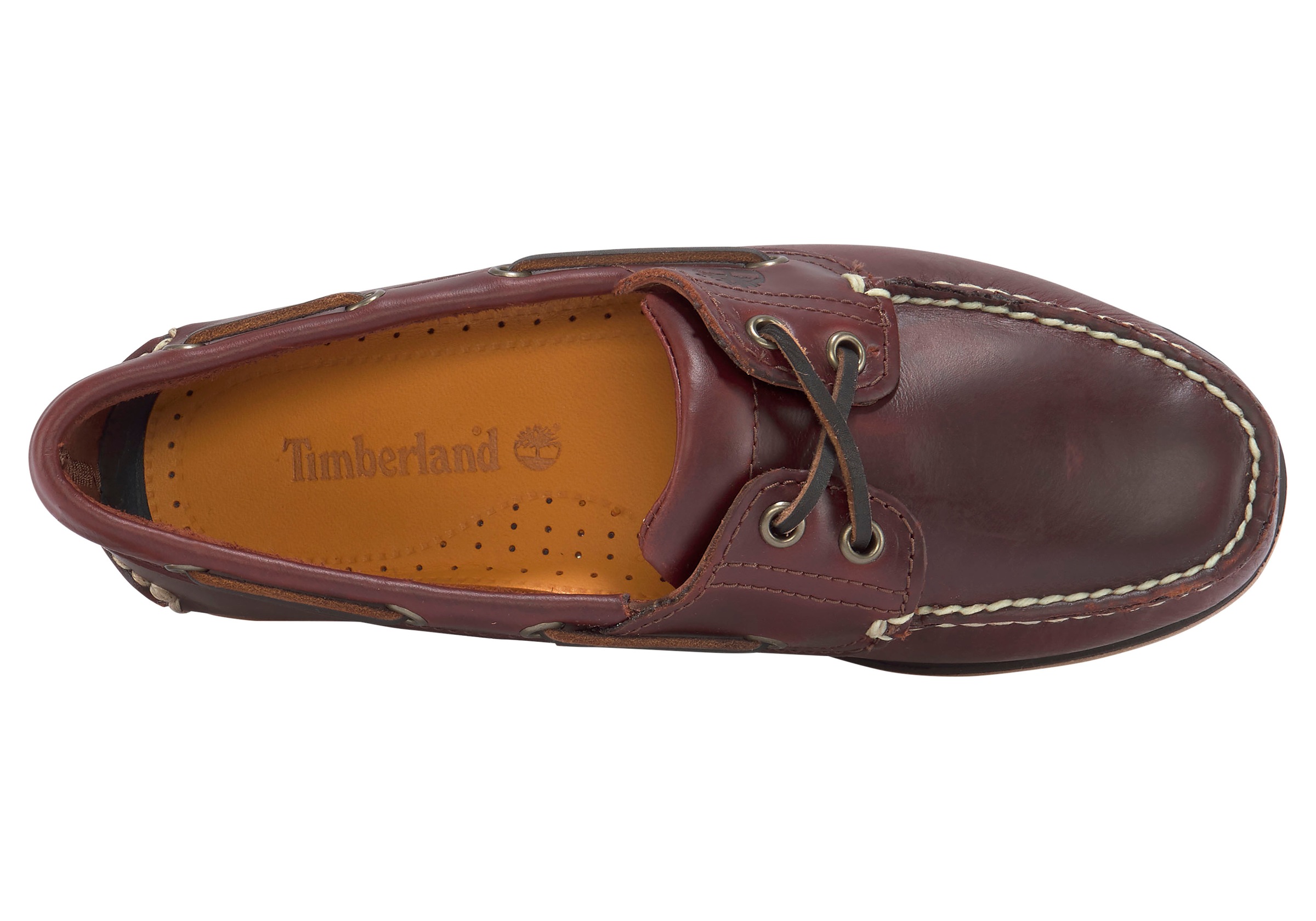 Timberland Chaussures De Bateau Larges Classic Medium Brown Smooth EU 43 Homme 3