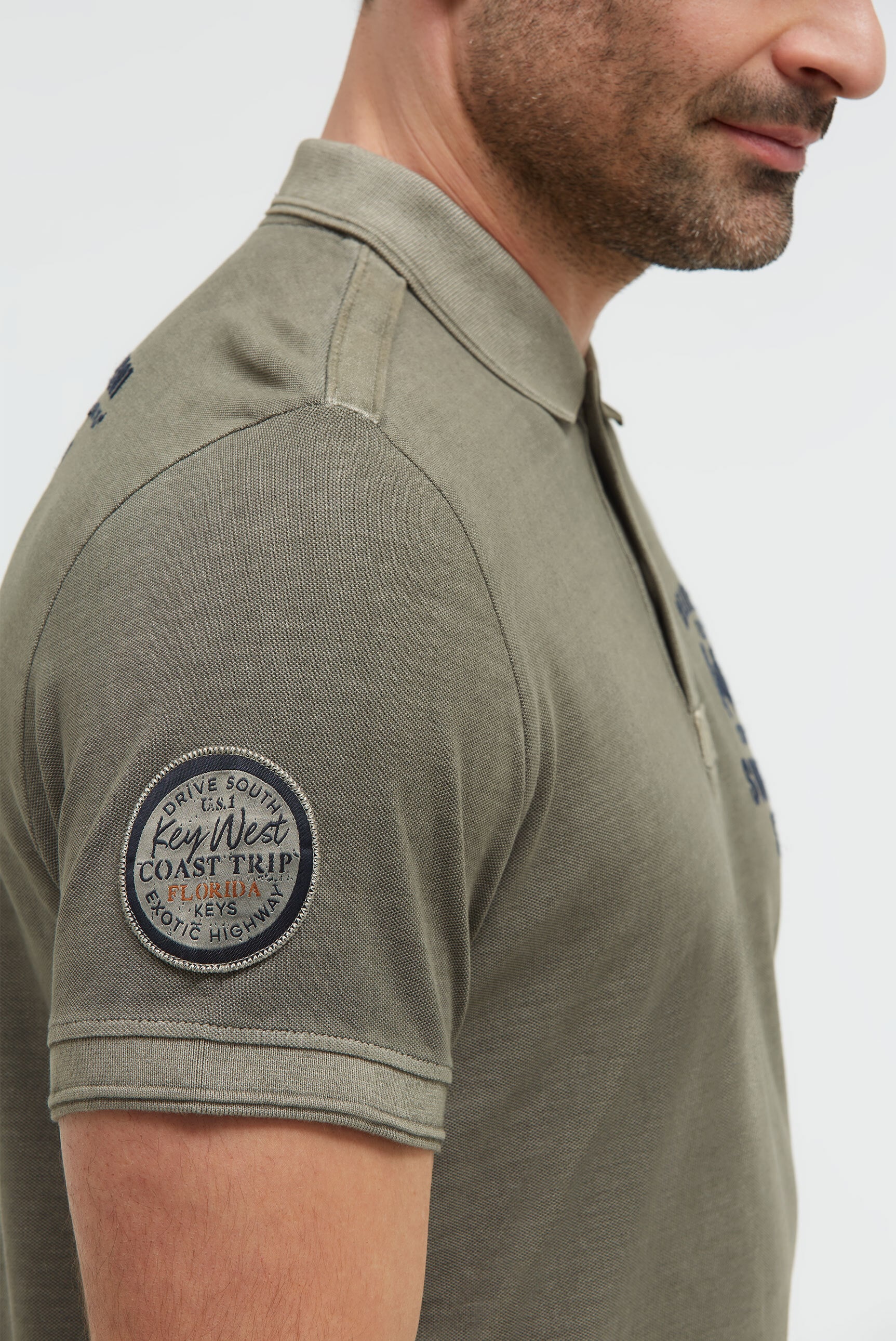 CAMP DAVID Poloshirt aus Baumwolle