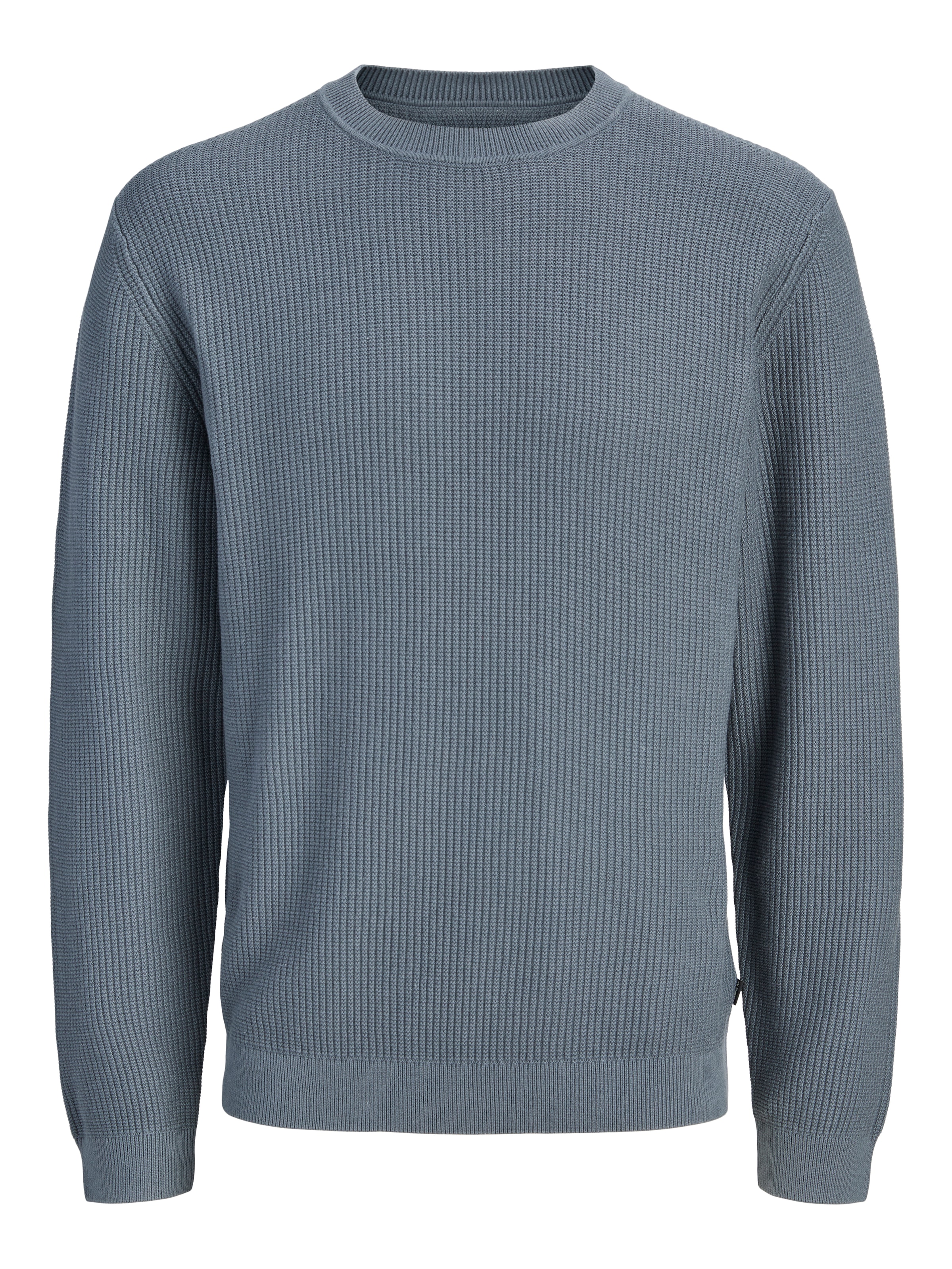 Jack & Jones Rundhalspullover "JPRBLACONNOR KNIT CREW NECK" Baumwolle, regular fit