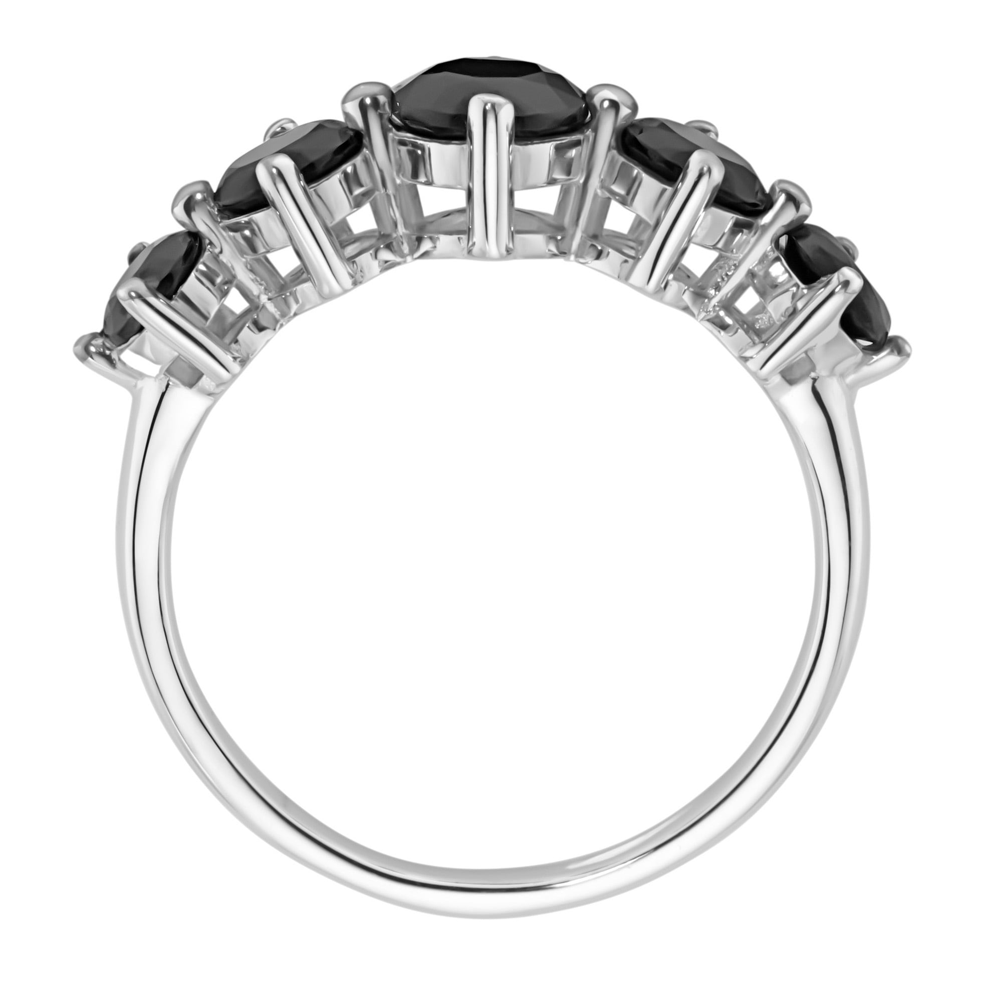 GIORGIO MARTELLO MILANO Silberring »mit schwarzem Spinell, Silber 925«