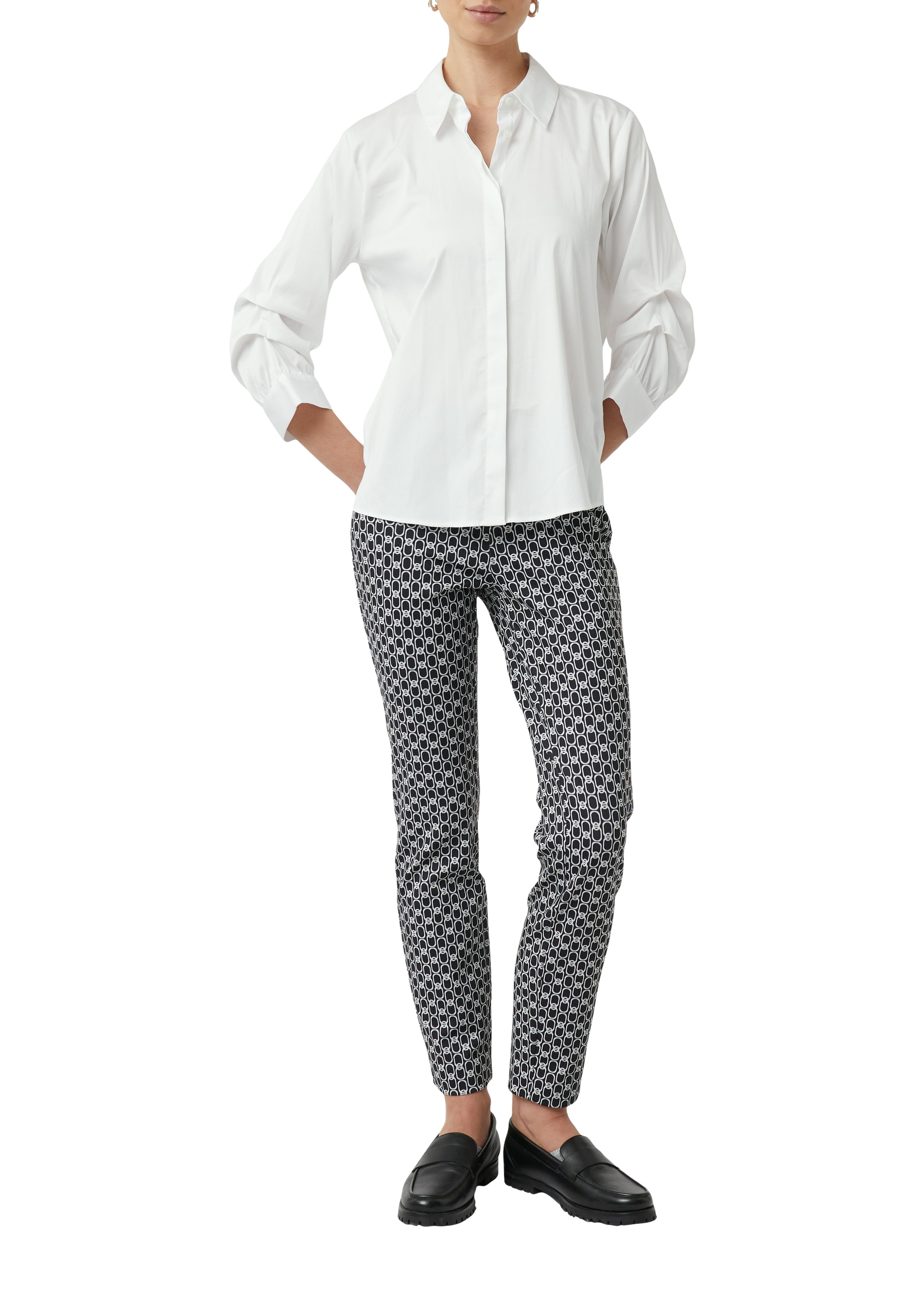 Comma Leggings, mit All-Over Print günstig online kaufen
