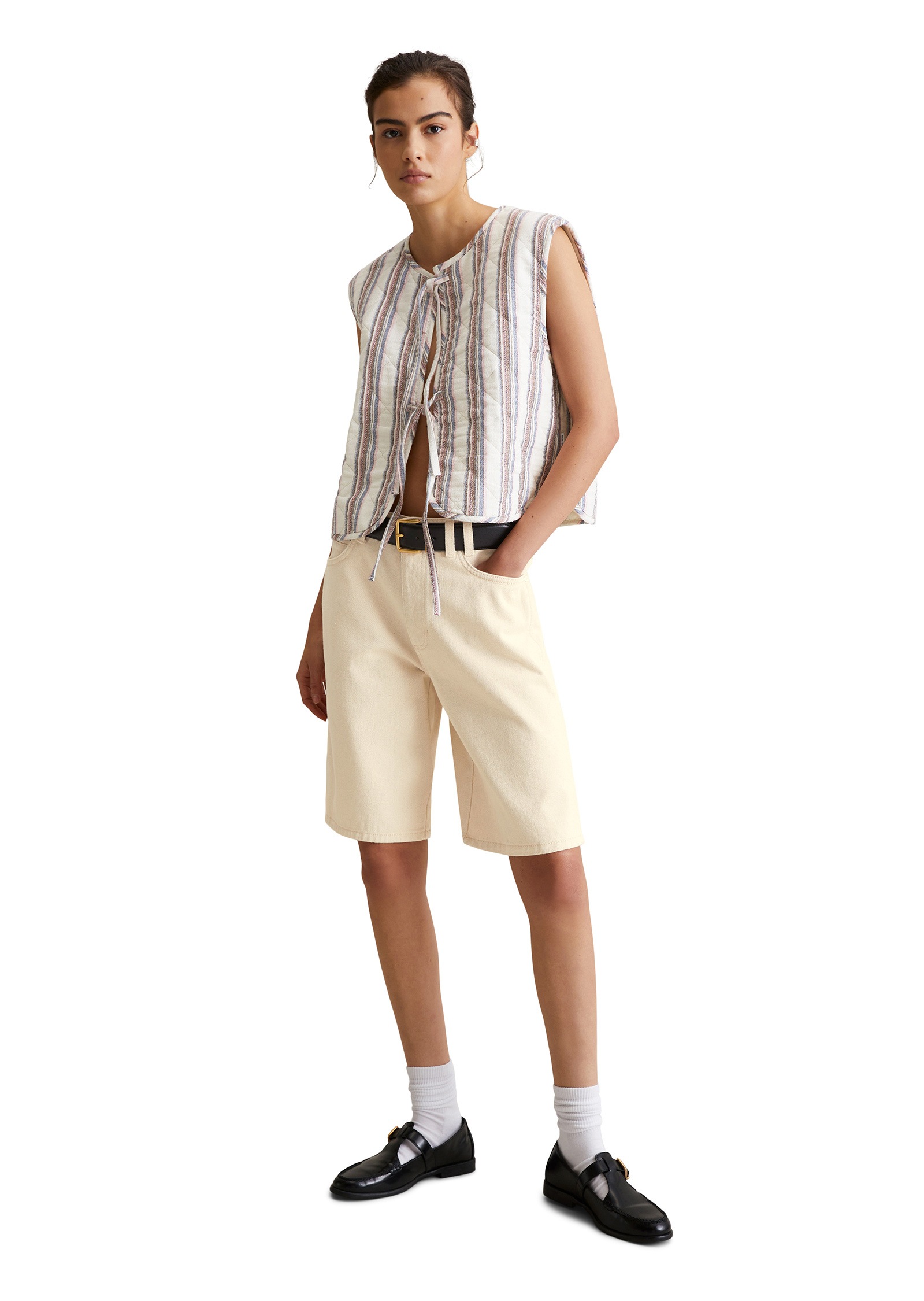 Marc O'Polo DENIM Steppweste »aus reinem Organic Cotton«