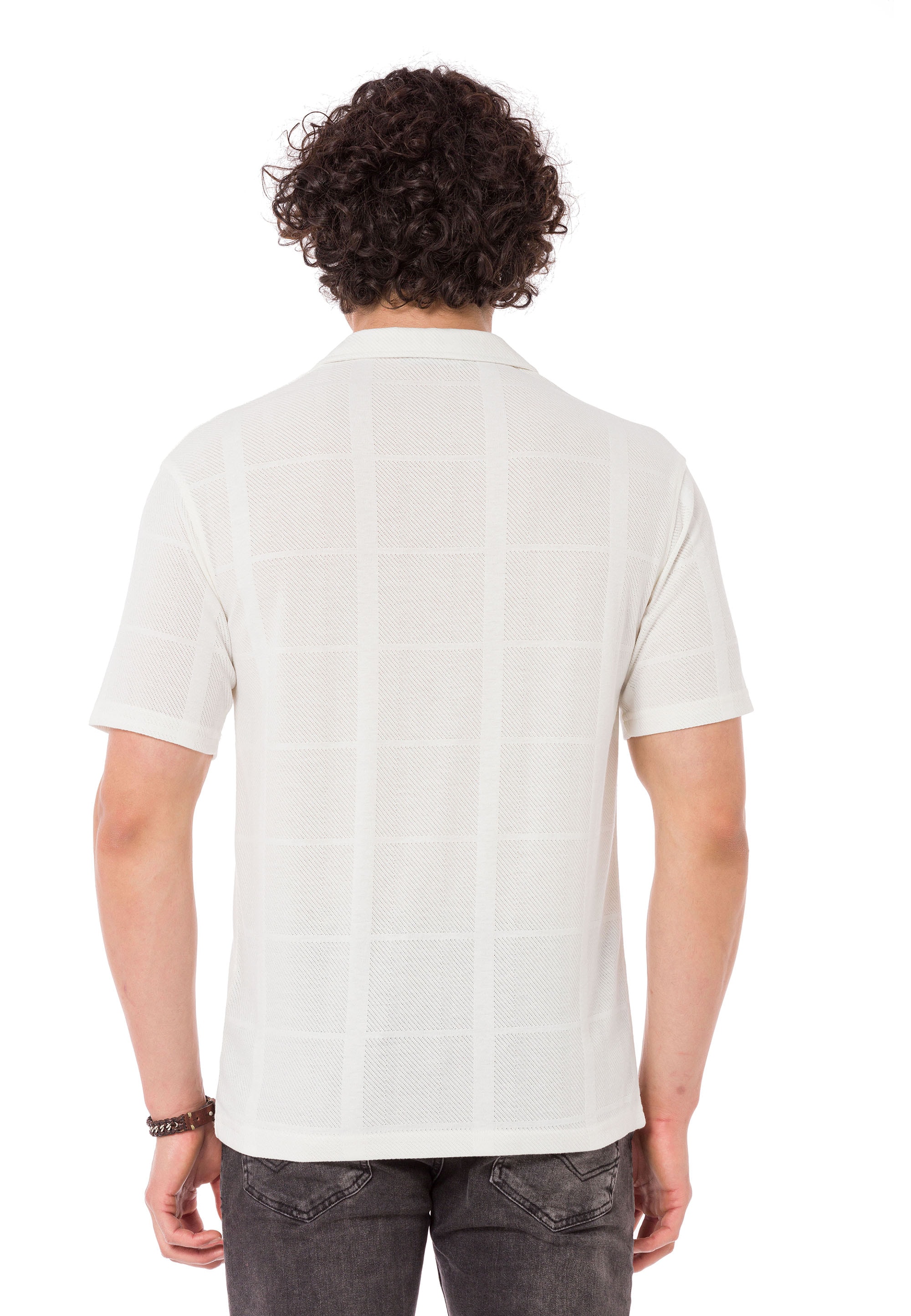 Struktur | ▷ RedBridge kaufen BAUR gewebter Kurzarmhemd mit »Wrexham«,