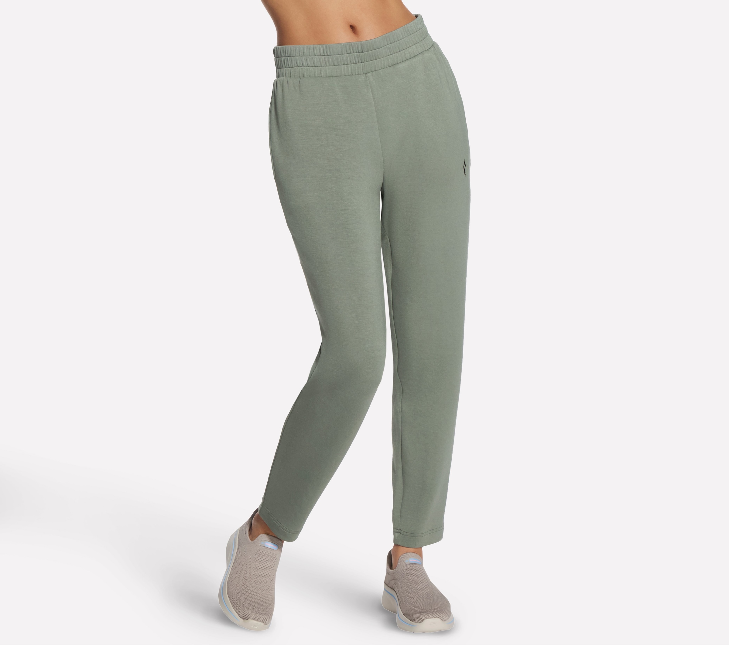 SKECHERS Damen Jogginghose "Women's Pant"agave, Gr. M, Obermaterial: 53% Viskose, 39% Polyester, 8% Elasthan, Hosen, sportlicher Stil, für sportliche