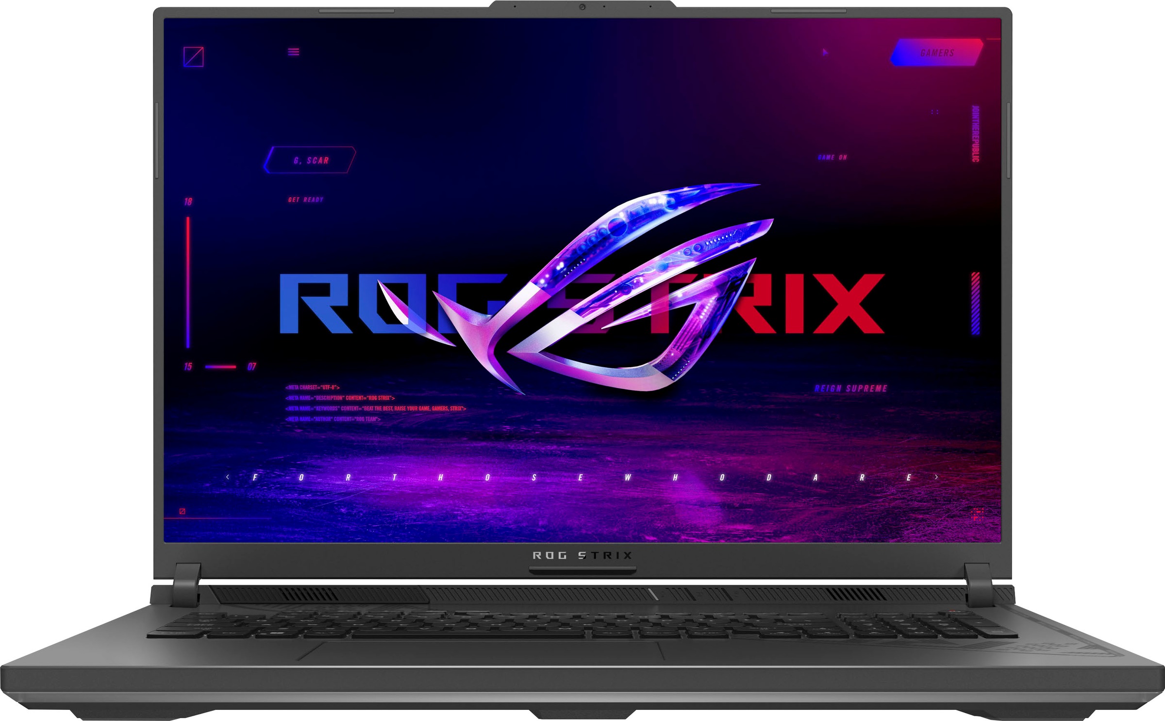 Asus Gaming-Notebook »ROG Strix G814JU-N5084W«, 45,7 cm, / 18 Zoll, Intel, Core i7, GeForce RTX 4050, 1000 GB SSD