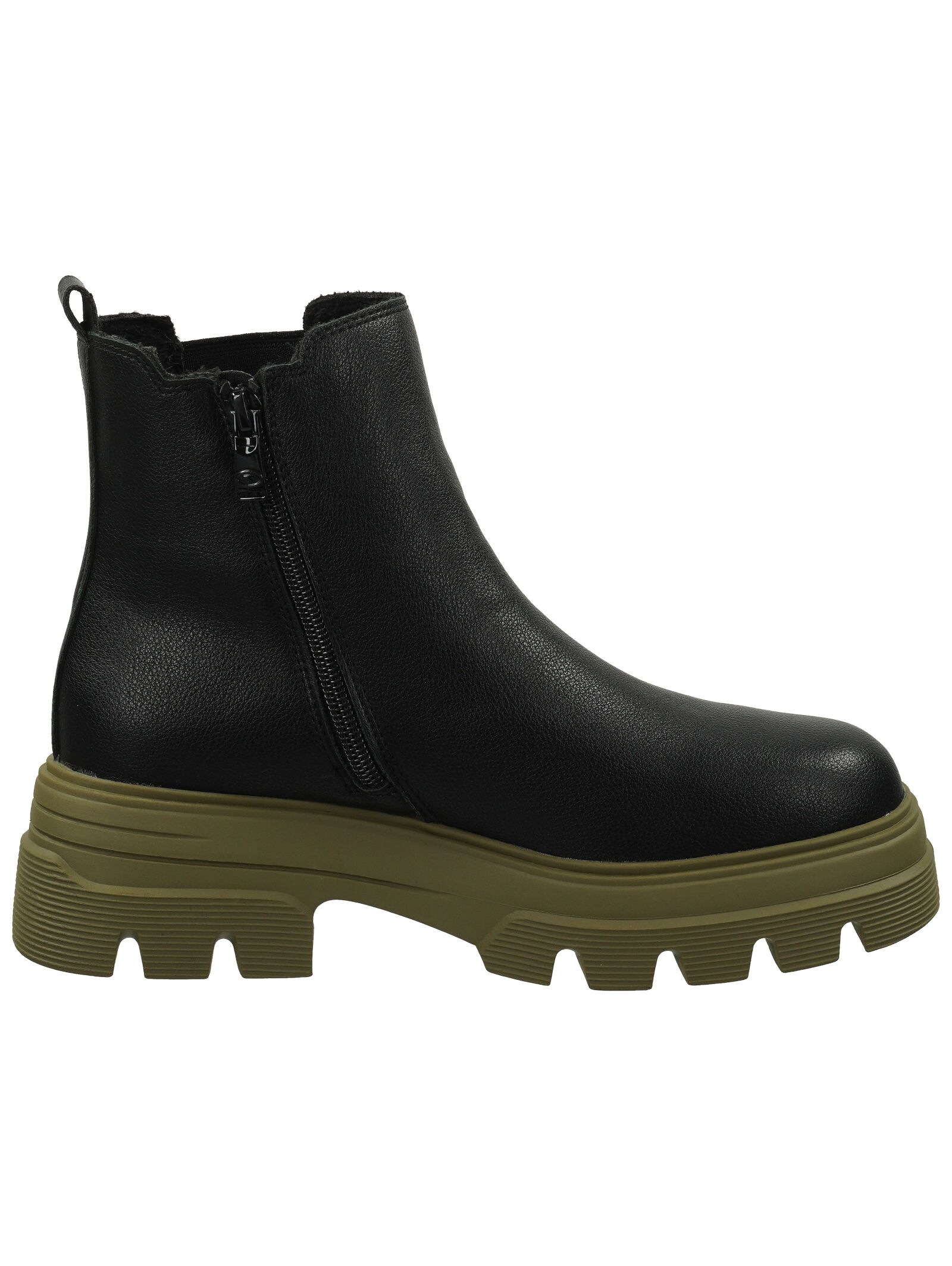TOM TAILOR Stiefelette »Tom Tailor Stiefelette Lederimitat/Textil«