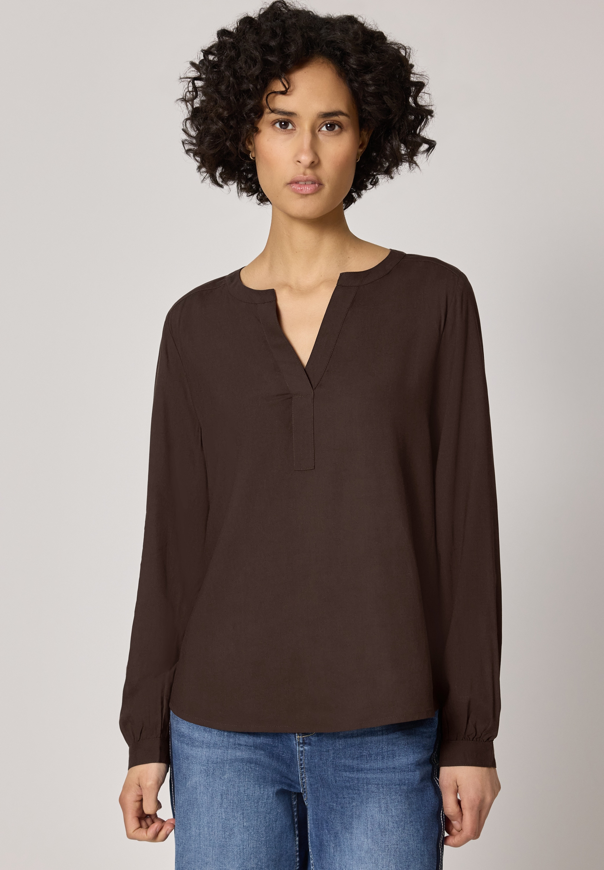 STREET ONE Langarmbluse im Tunika-Style günstig online kaufen