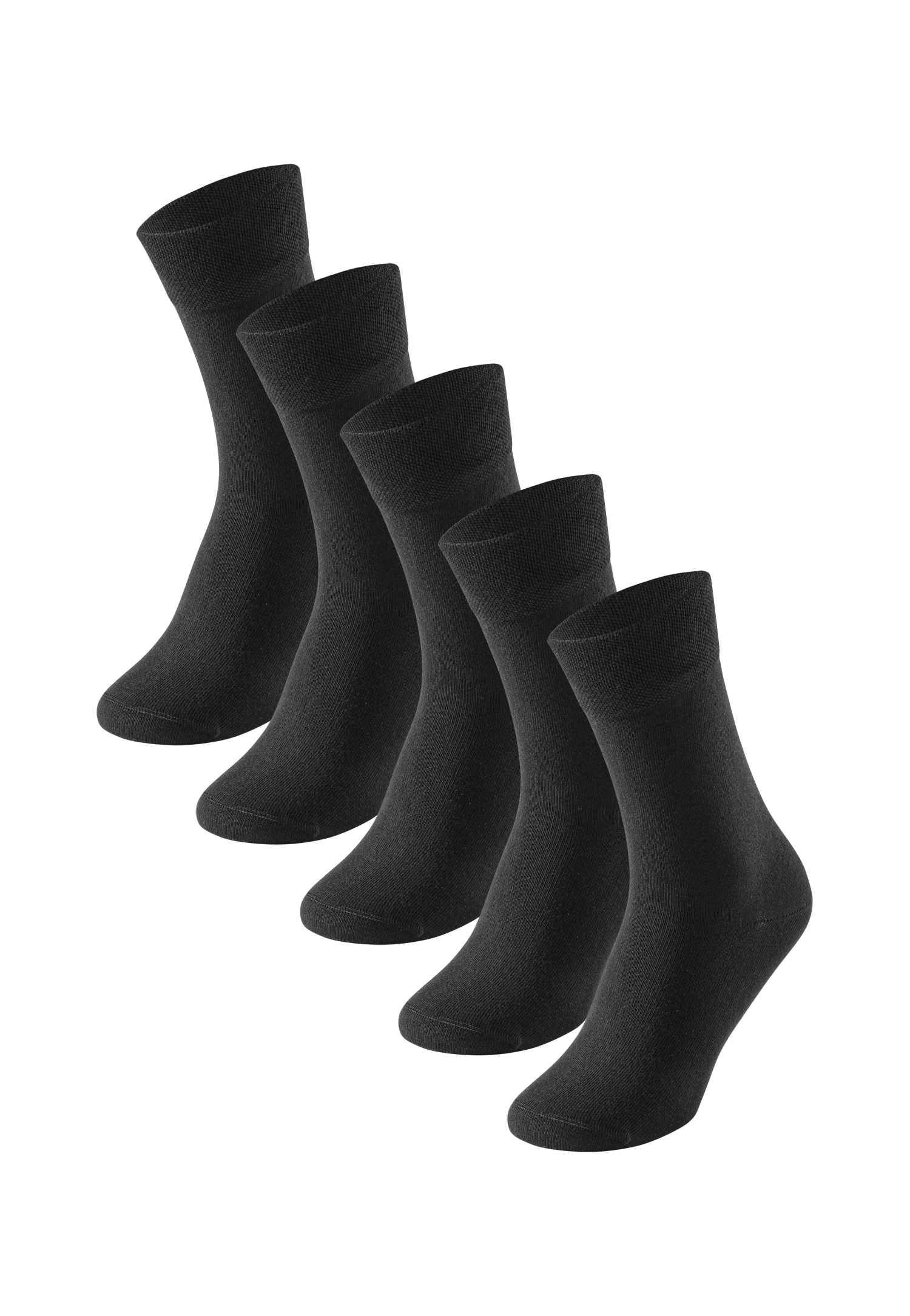 Schiesser Socken "Bluebird", (5 Paar), druckfreier Bund, Fersen und Zehen h günstig online kaufen