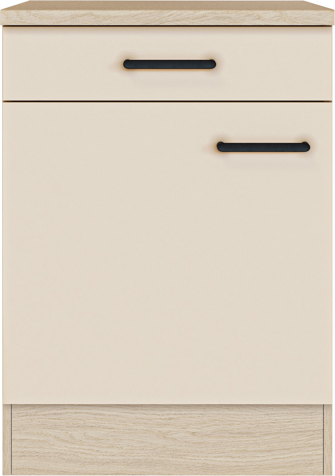 Flex-Well Unterschrank »Creso« 1 Stk. tlg. wahlweise in 2 Breiten, mit Einlegeboden und Metallgriff
