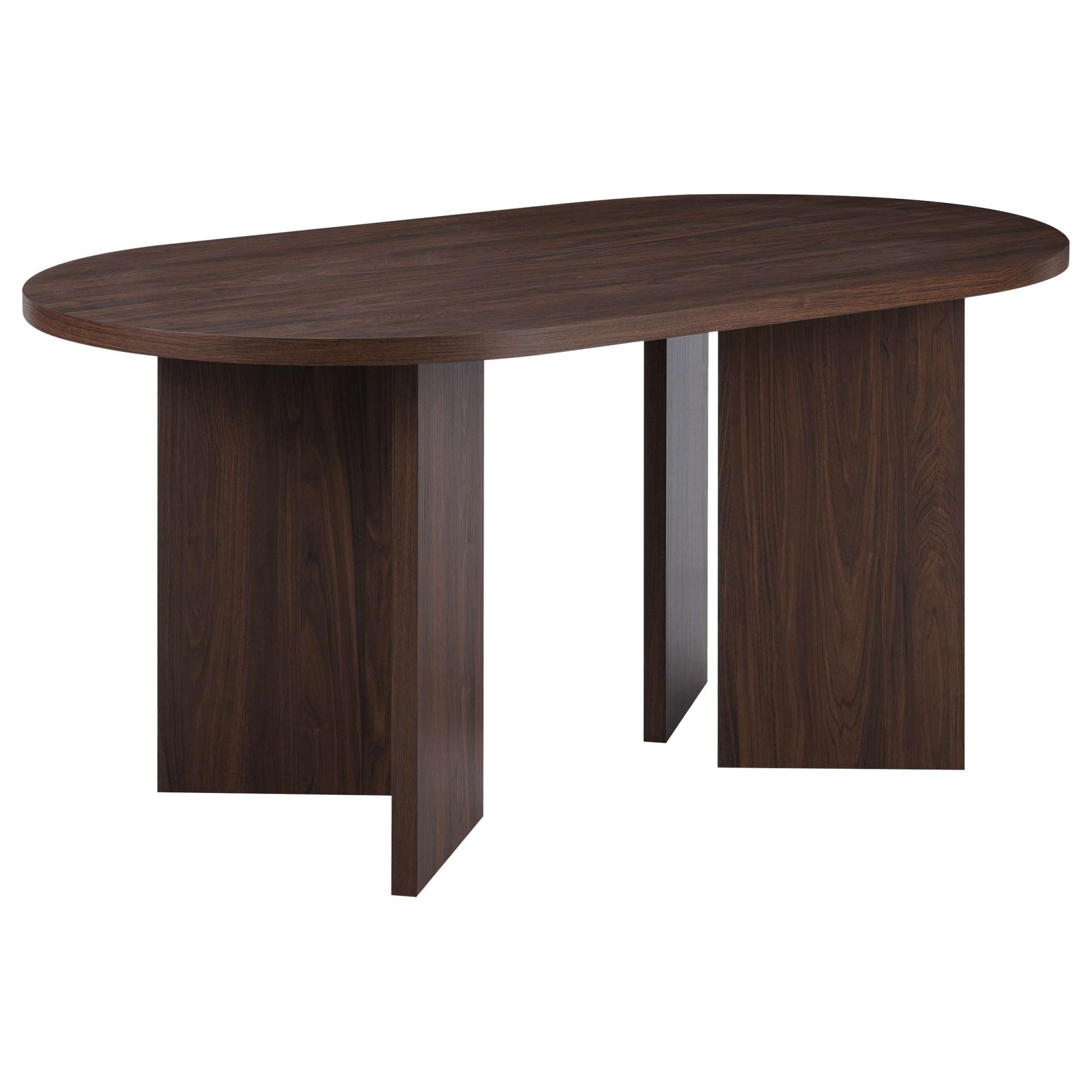 OTTO home Esstisch "Callii" Walnuss Optik, ovale Form, robuste Konstruktion günstig online kaufen