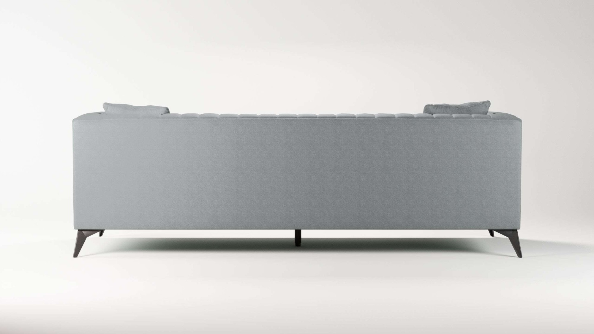 Places of Style 4-Sitzer »MATTHEW elegantes Designsofa, Maße B/T/H: 231/86/74 cm«, XXL, Steppung im Rücken, lose Sitzkissen, incl 2. Zierkissen
